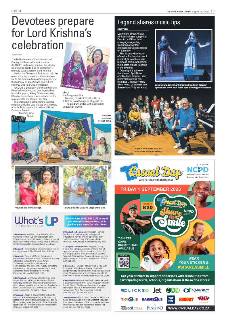 The North Coast Courier 25 August 2023 page 13