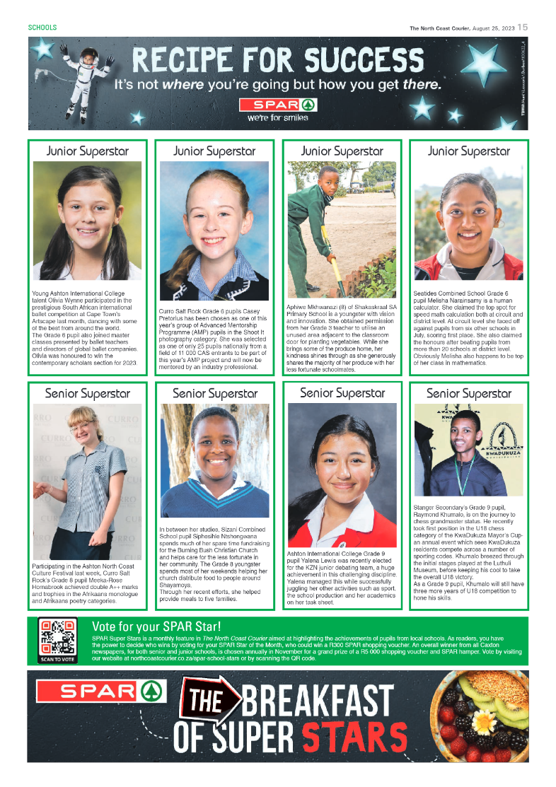 The North Coast Courier 25 August 2023 page 15