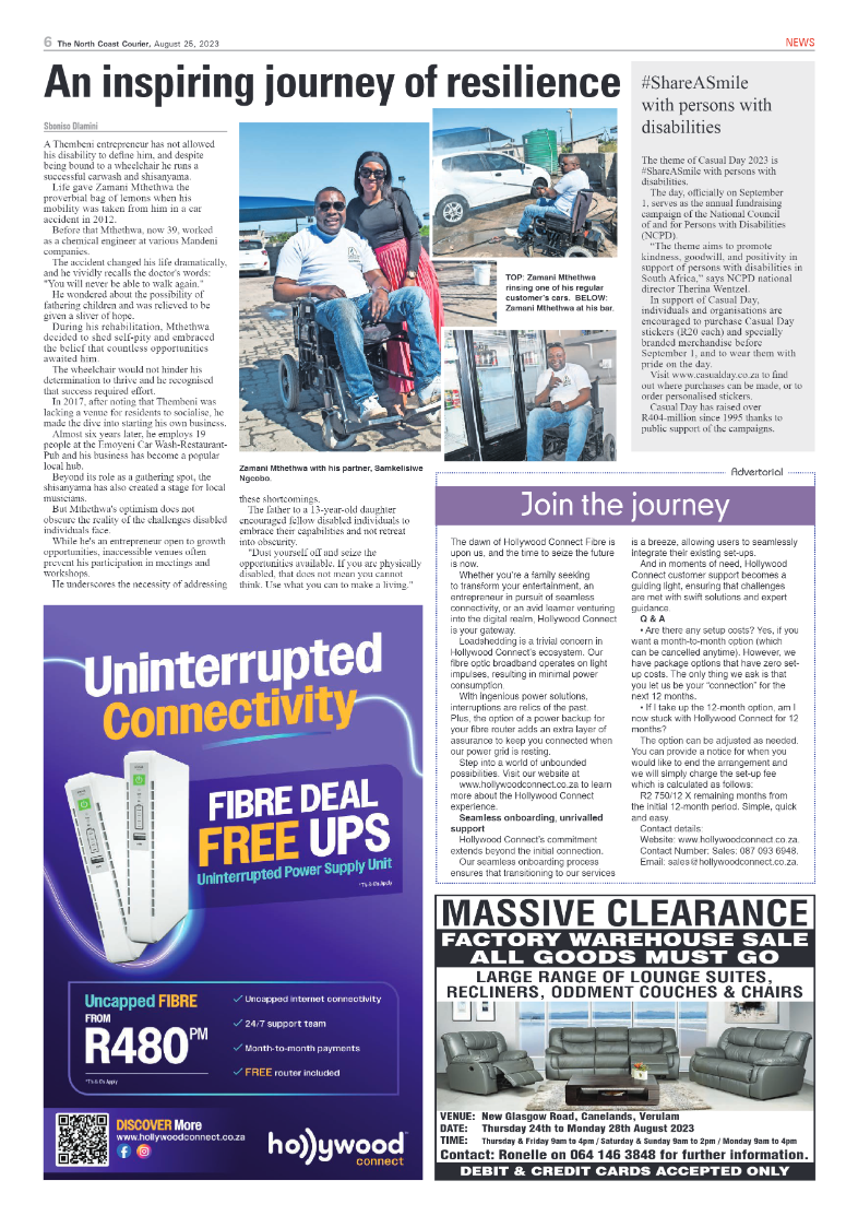 The North Coast Courier 25 August 2023 page 6