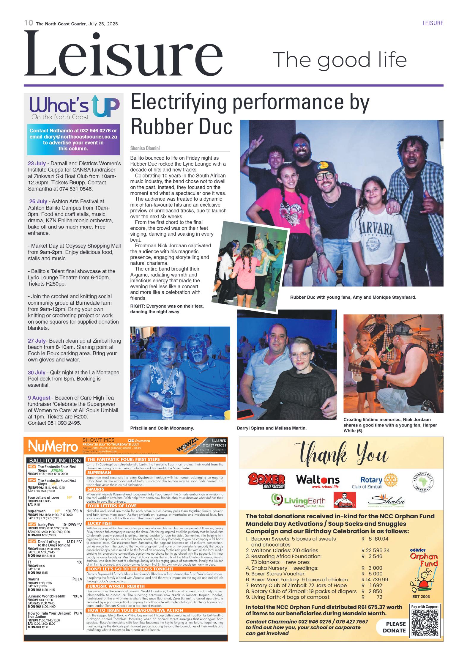 The North Coast Courier – 25 July 2025 page 10
