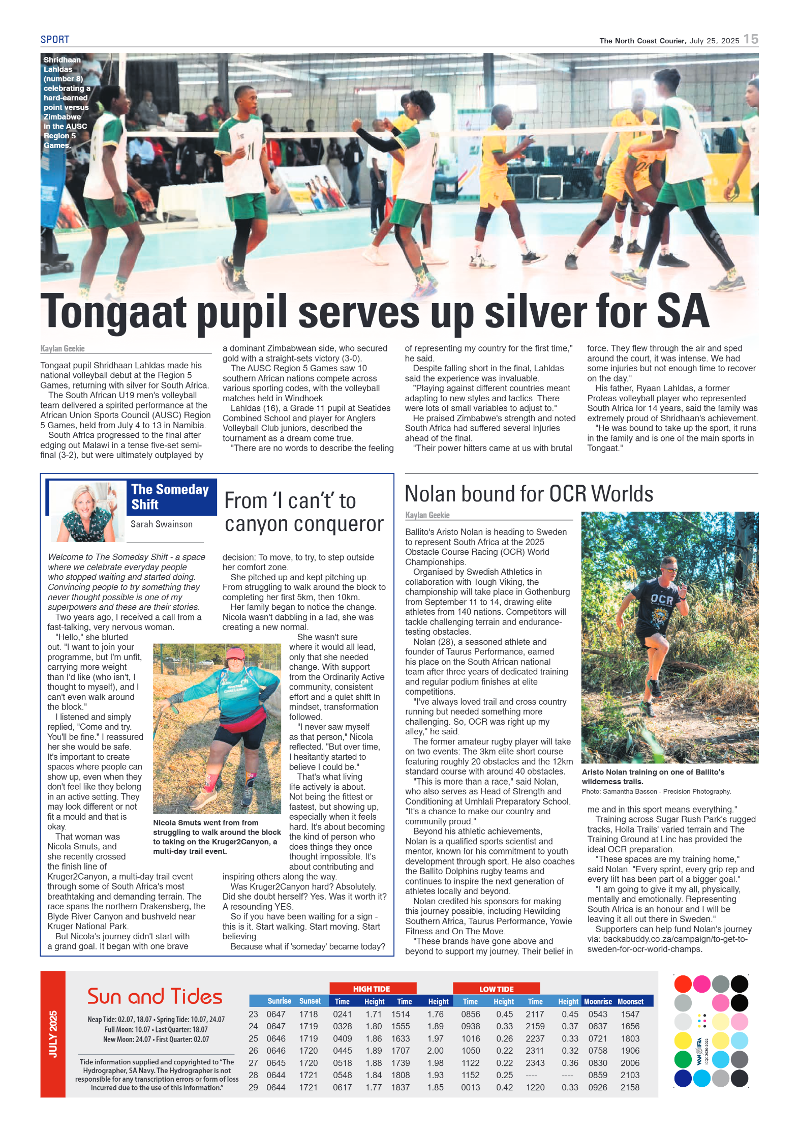 The North Coast Courier – 25 July 2025 page 15