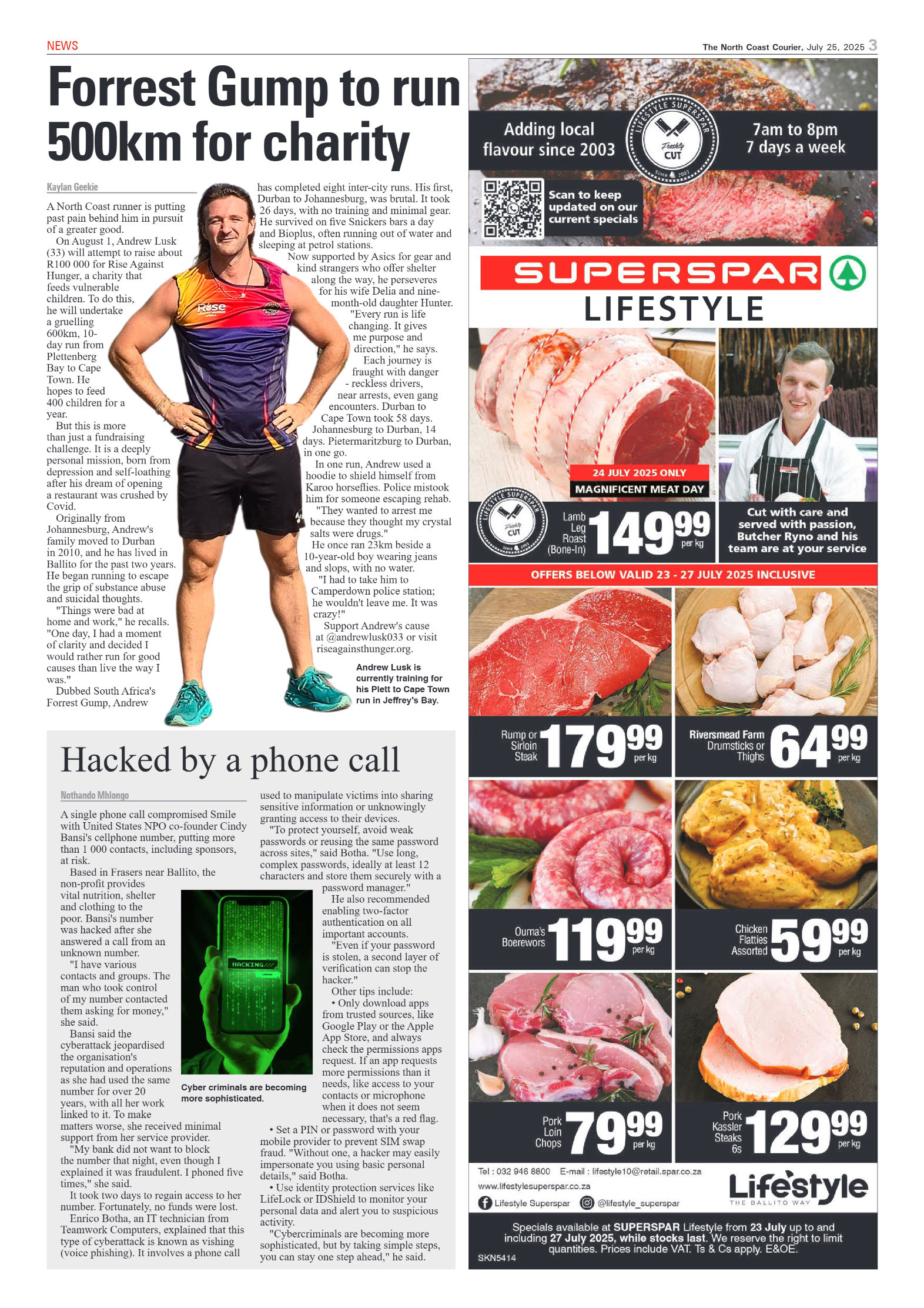 The North Coast Courier – 25 July 2025 page 3