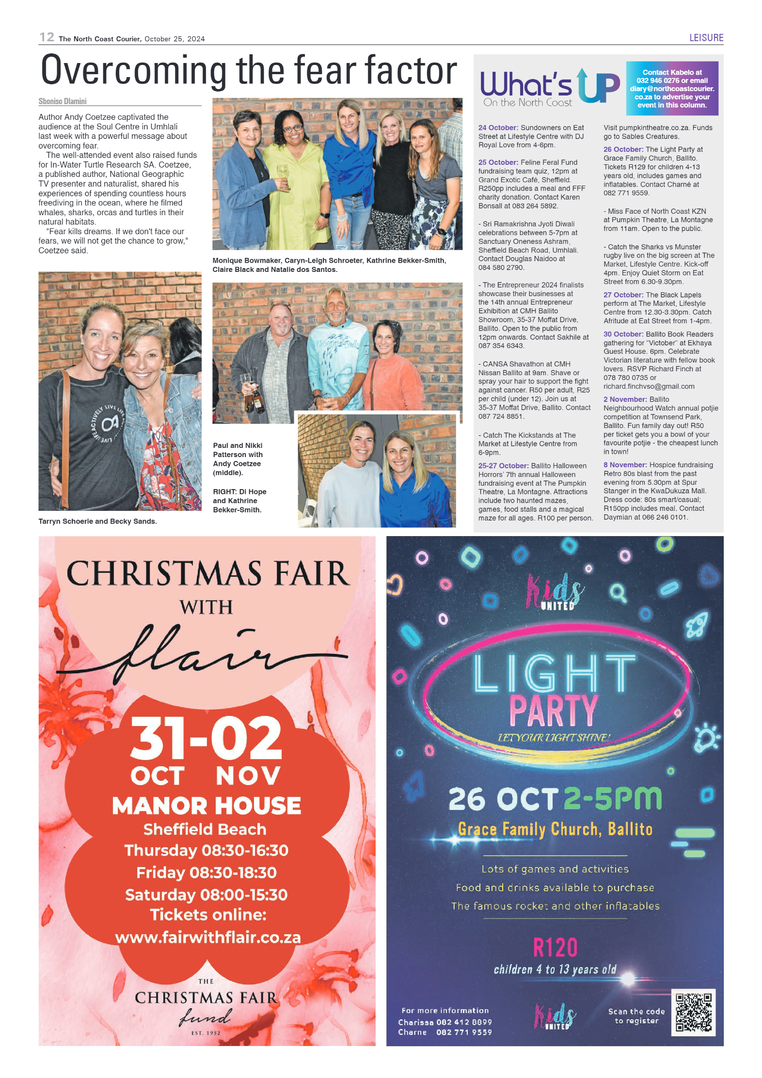 The North Coast Courier – 25 October 2024 page 12