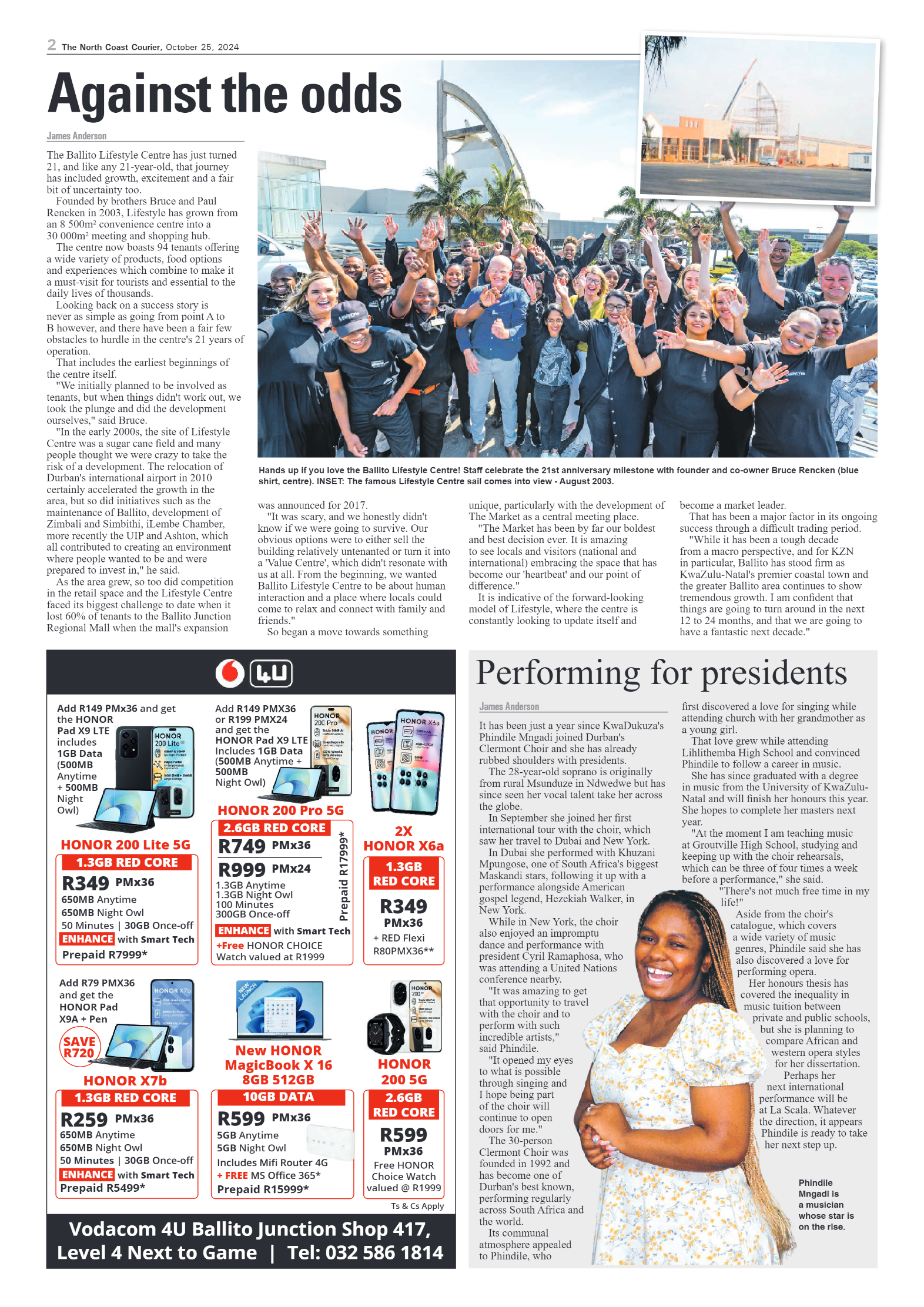 The North Coast Courier – 25 October 2024 page 2