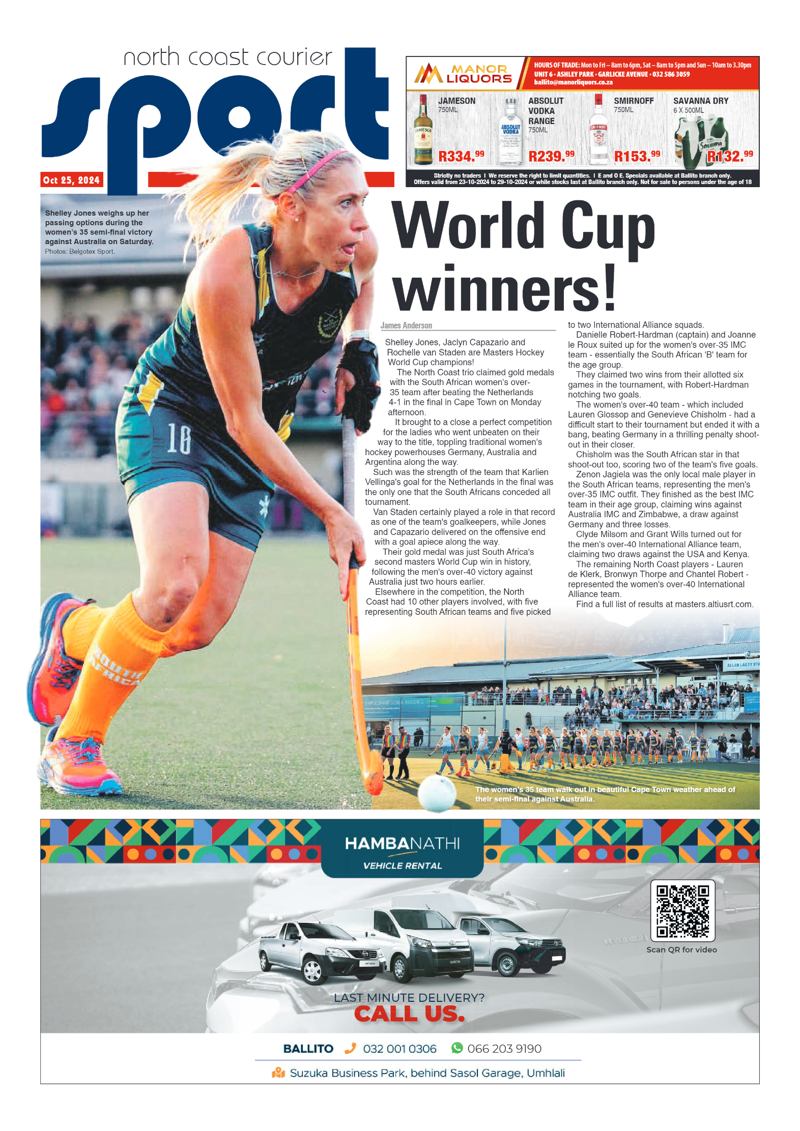 The North Coast Courier – 25 October 2024 page 20