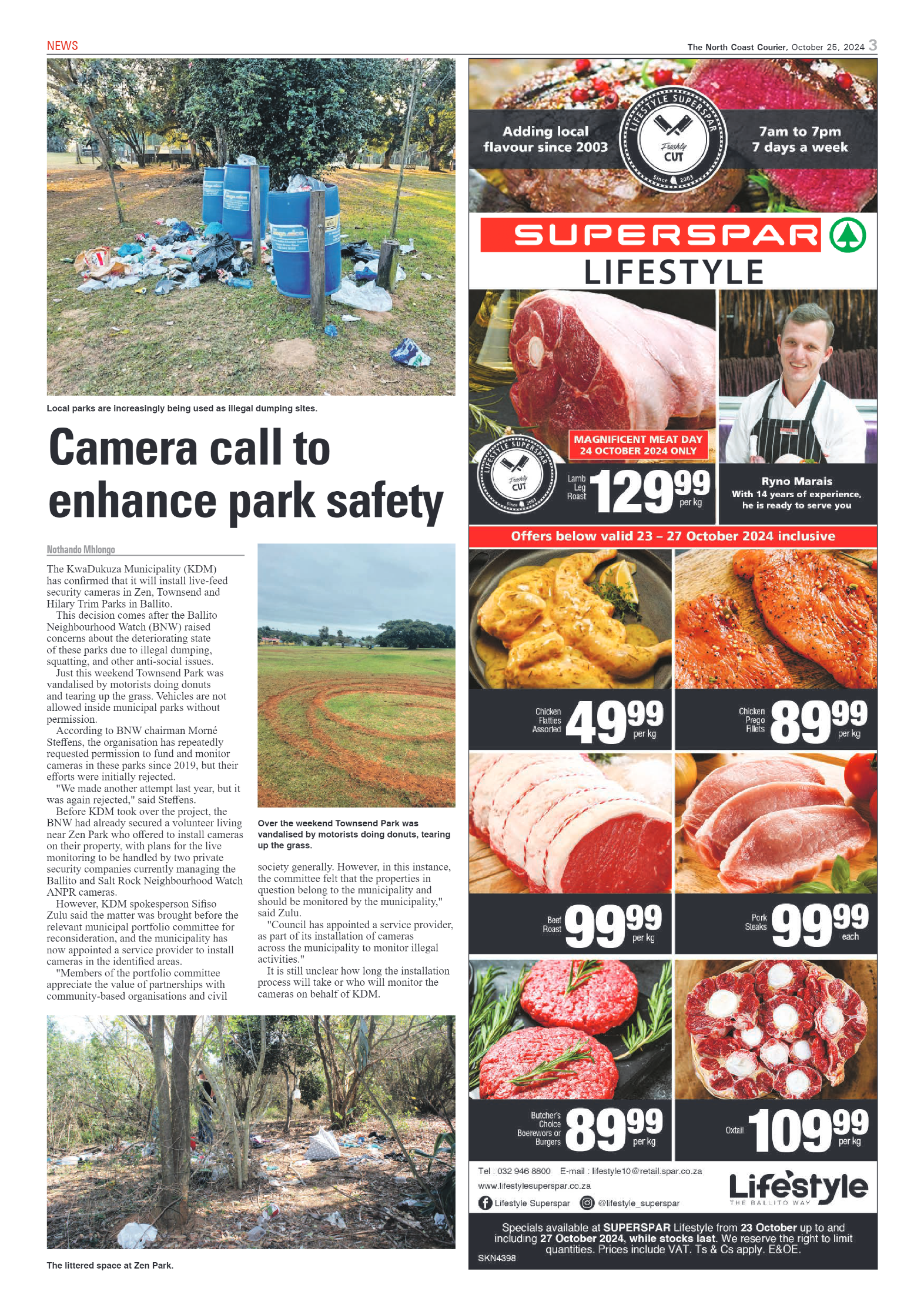 The North Coast Courier – 25 October 2024 page 3