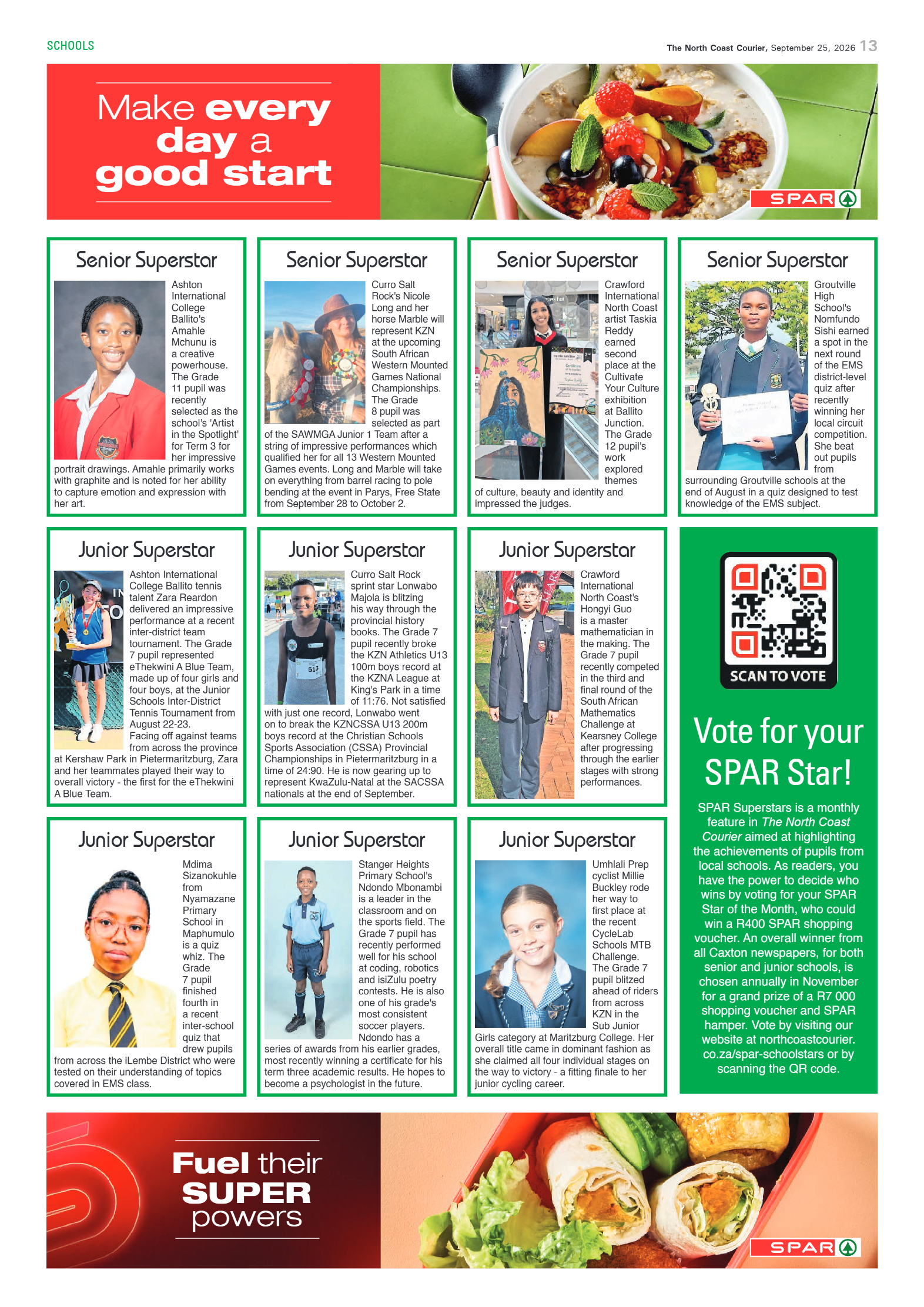 The North Coast Courier – 25 September 2026 page 13