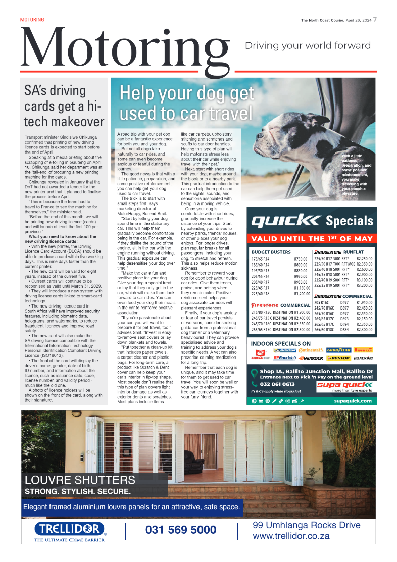 The North Coast Courier 26 April 2024 page 7