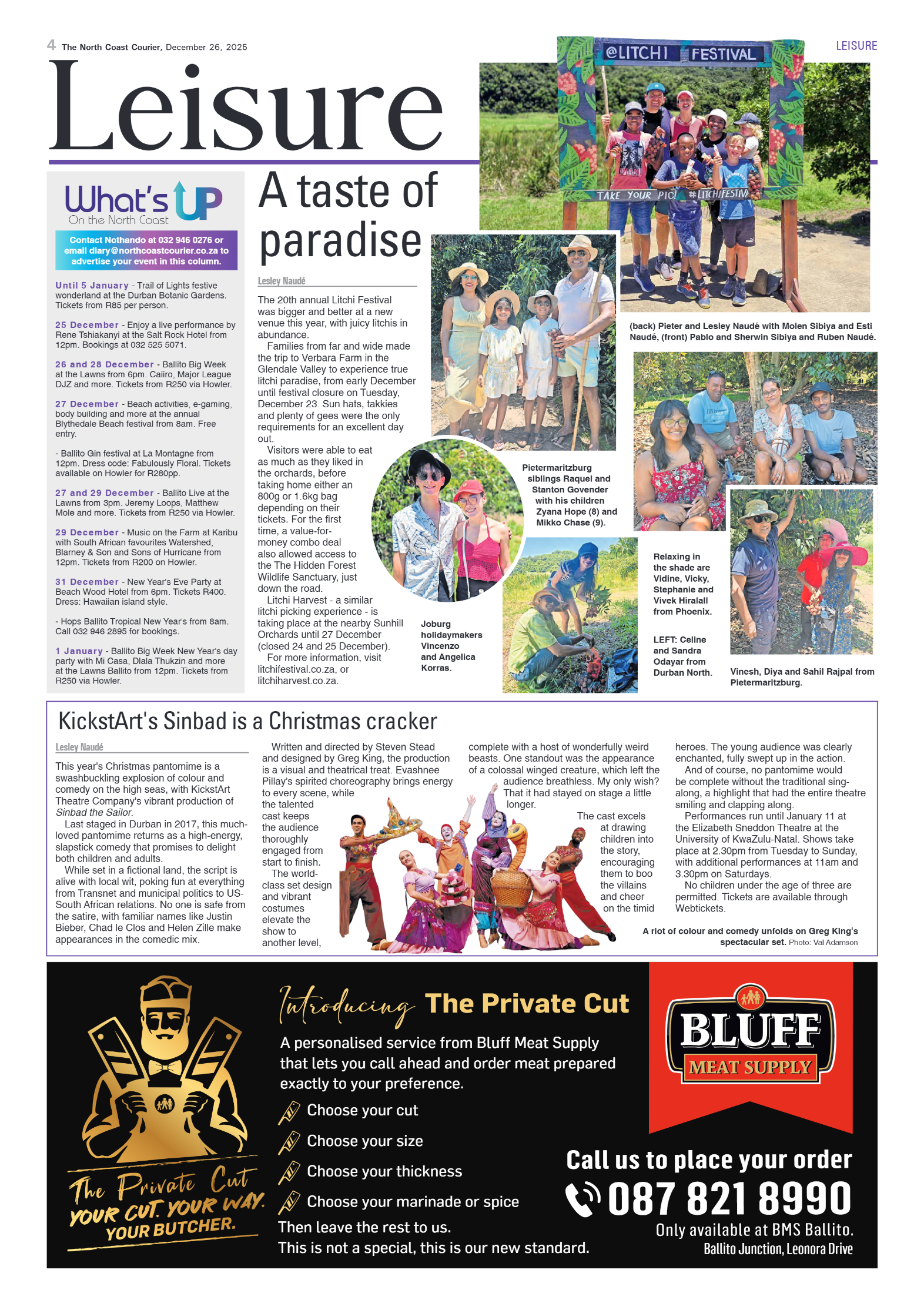 The North Coast Courier – 26 December 2025 page 4