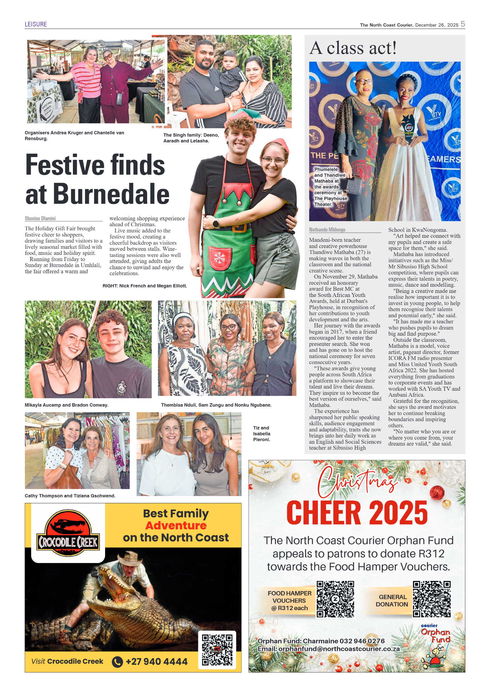 The North Coast Courier – 26 December 2025 page 5