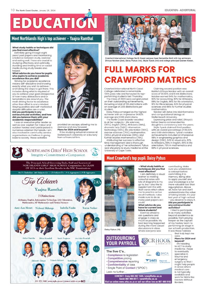 The North Coast Courier 26 January 2024 page 10