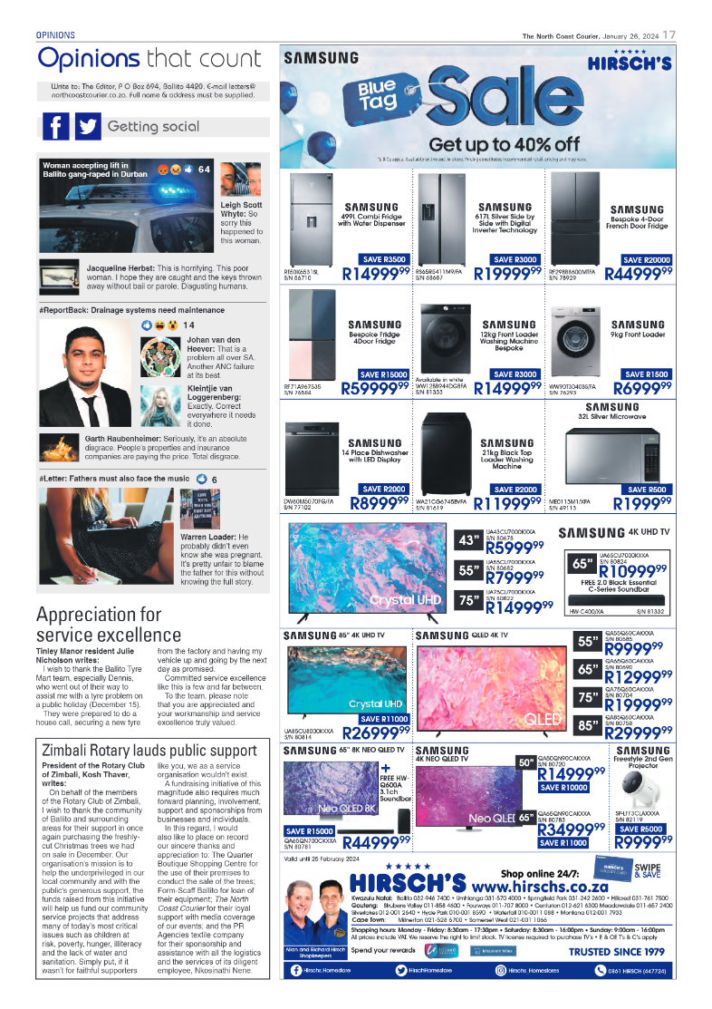 The North Coast Courier 26 January 2024 page 17