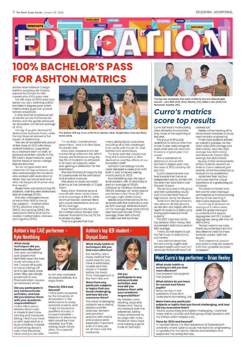 The North Coast Courier 26 January 2024 page 8