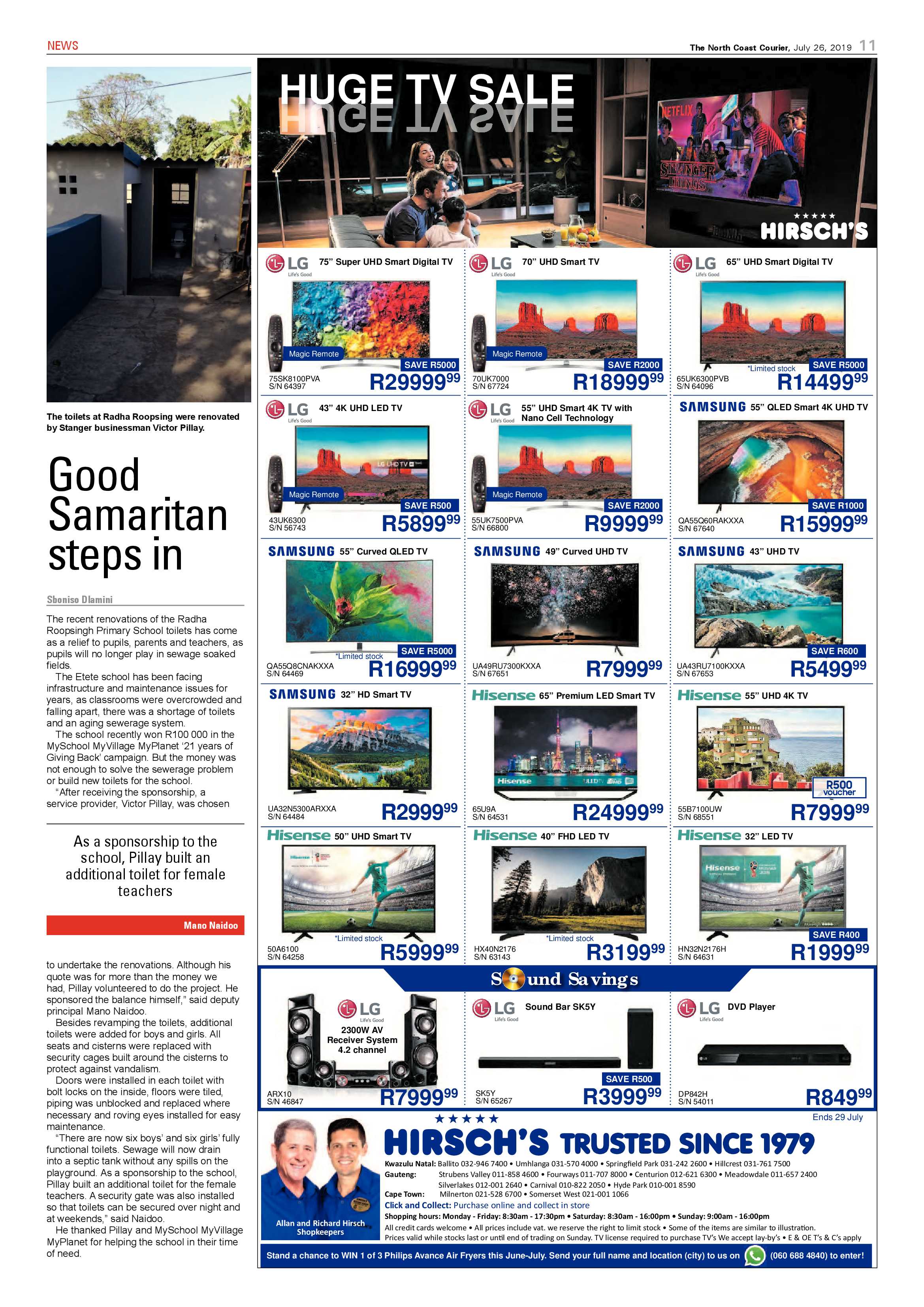 The North Coast Courier 26 July 2019 page 11