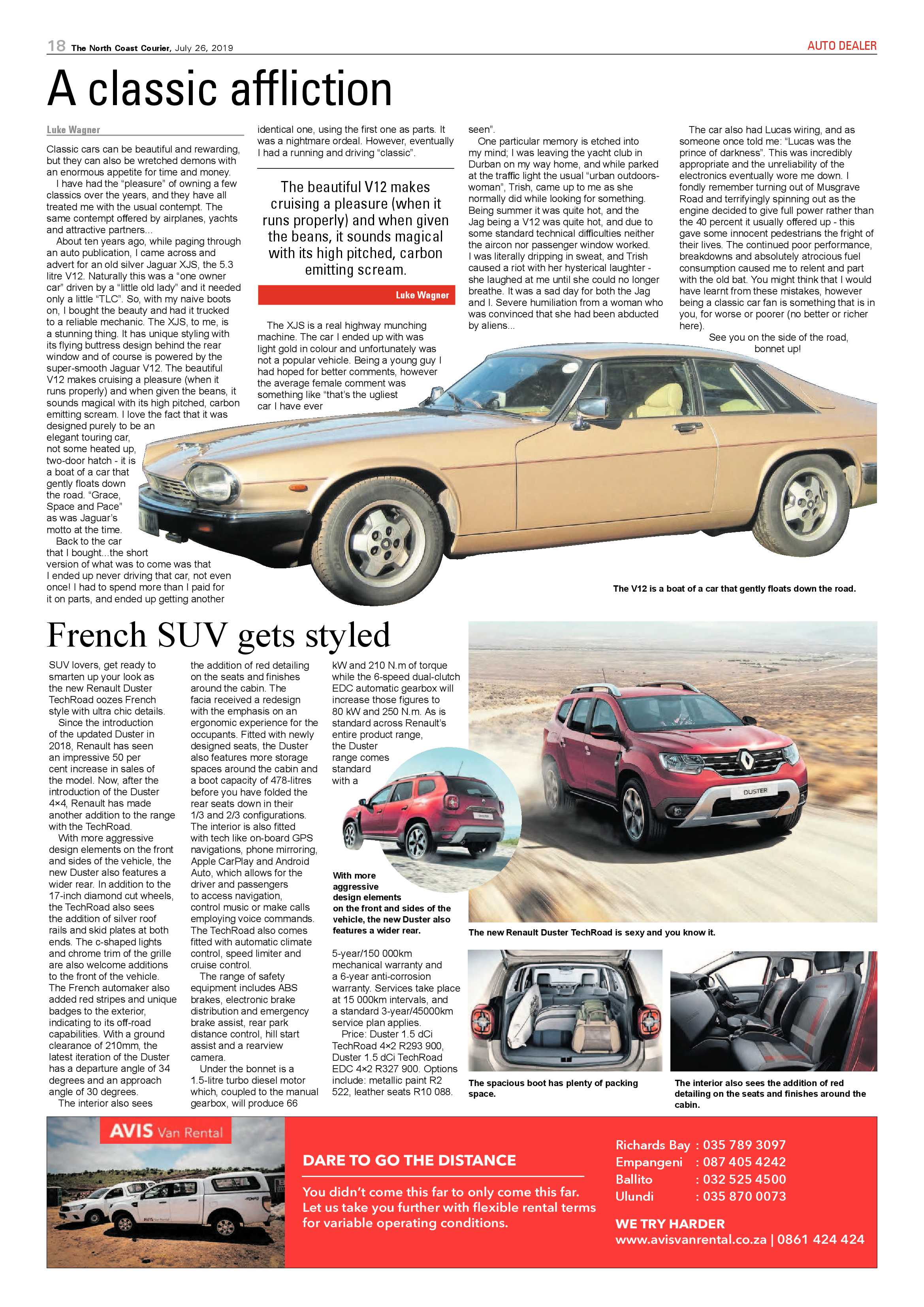 The North Coast Courier 26 July 2019 page 18
