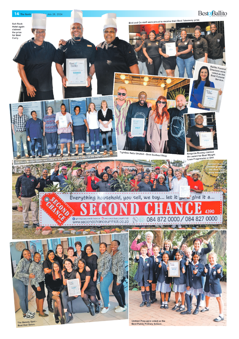 The North Coast Courier – 26 July 2024 page 14