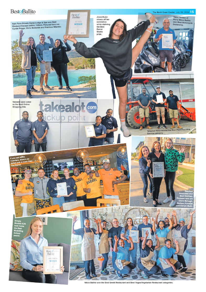 The North Coast Courier – 26 July 2024 page 15