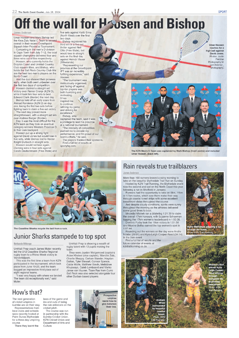 The North Coast Courier – 26 July 2024 page 22