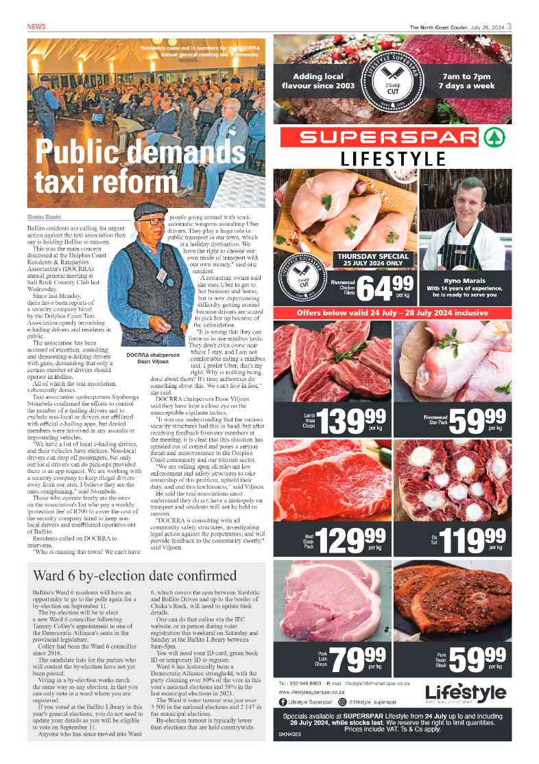 The North Coast Courier – 26 July 2024 page 3