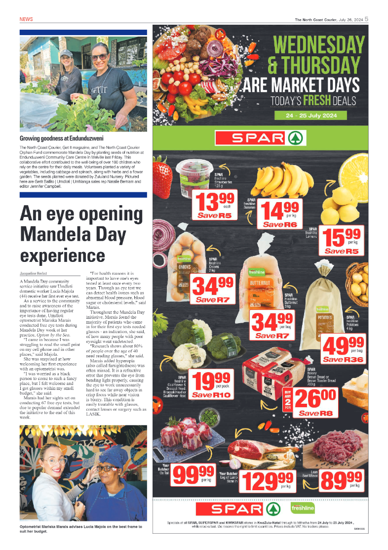 The North Coast Courier – 26 July 2024 page 5