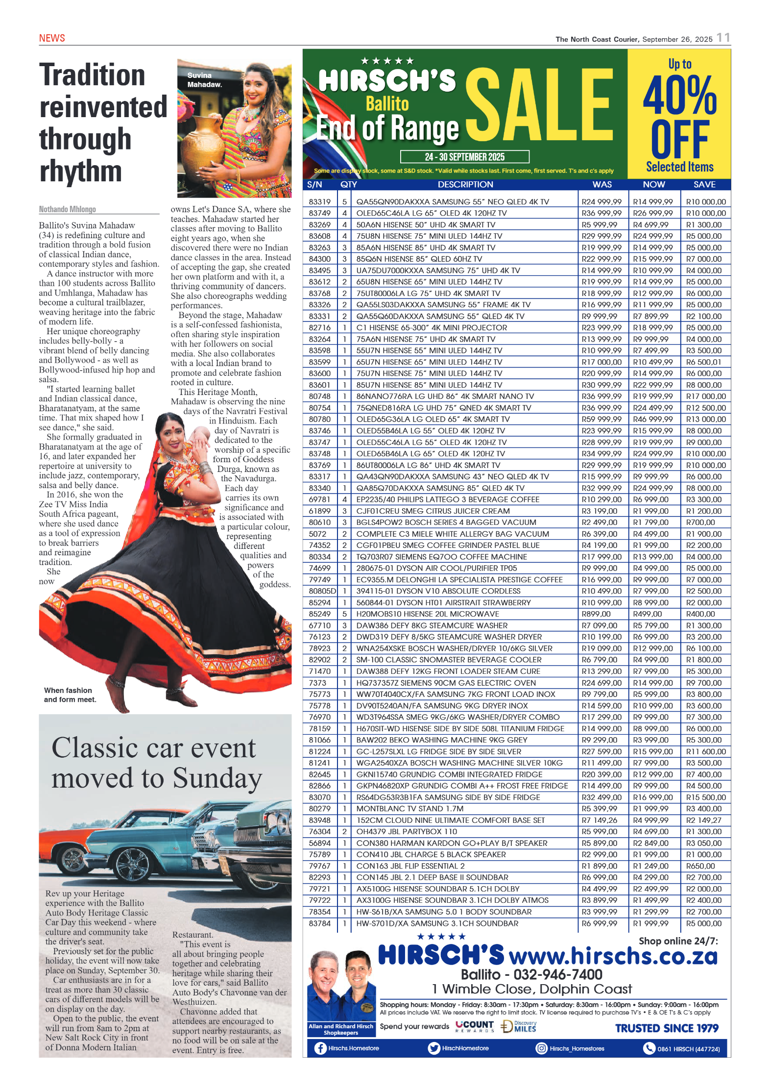 The North Coast Courier – 26 September 2025 page 11