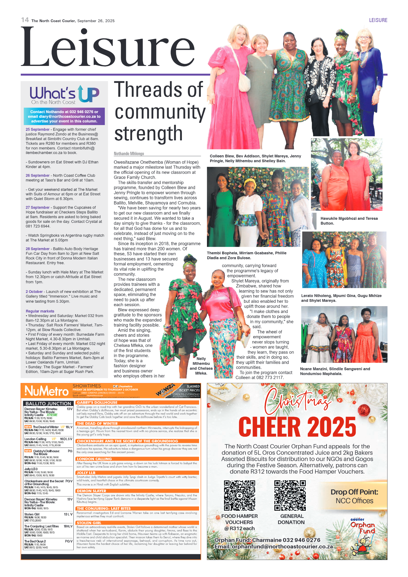 The North Coast Courier – 26 September 2025 page 14