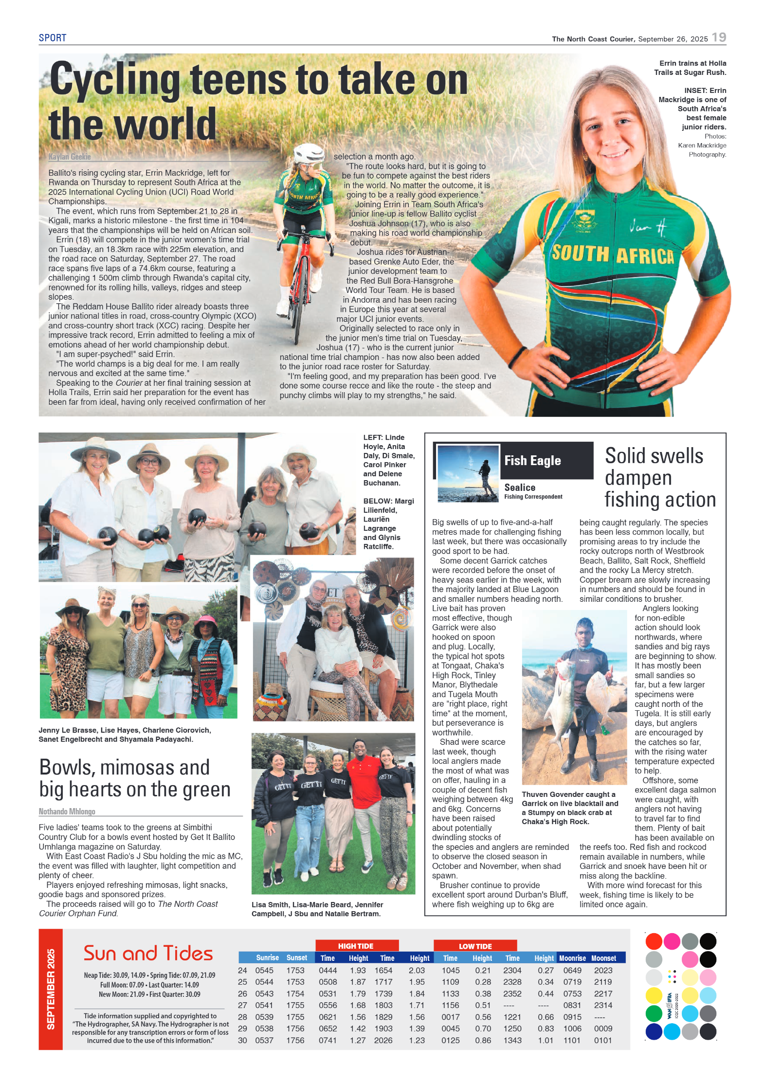 The North Coast Courier – 26 September 2025 page 19