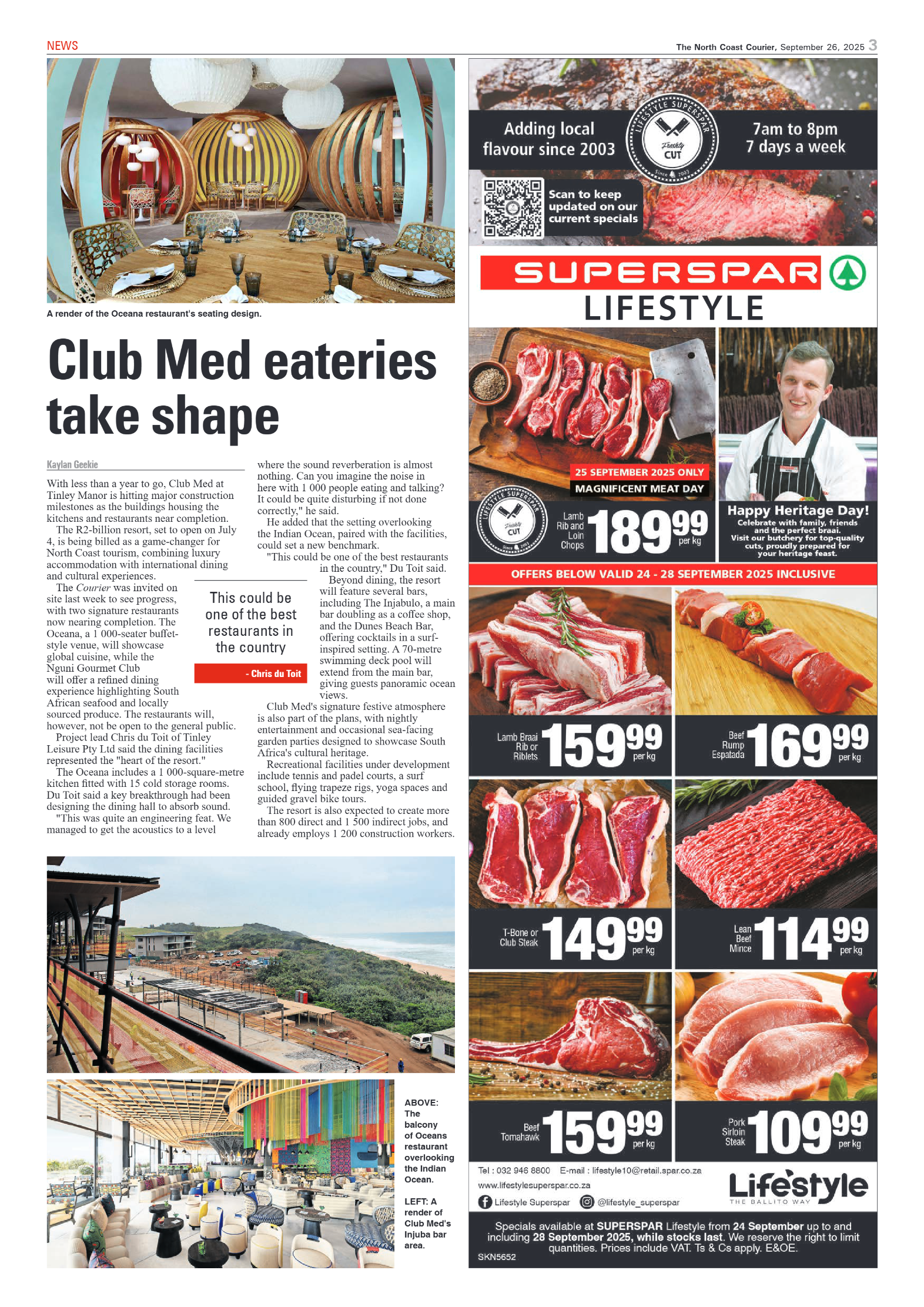 The North Coast Courier – 26 September 2025 page 3