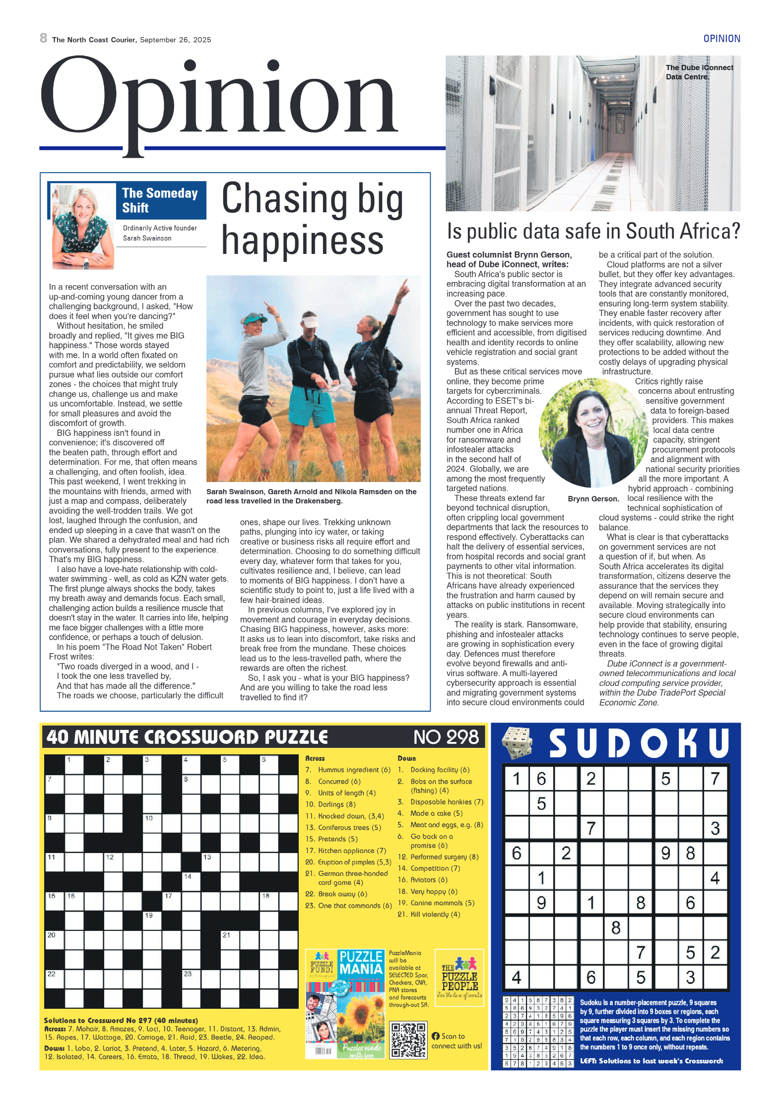The North Coast Courier – 26 September 2025 page 8