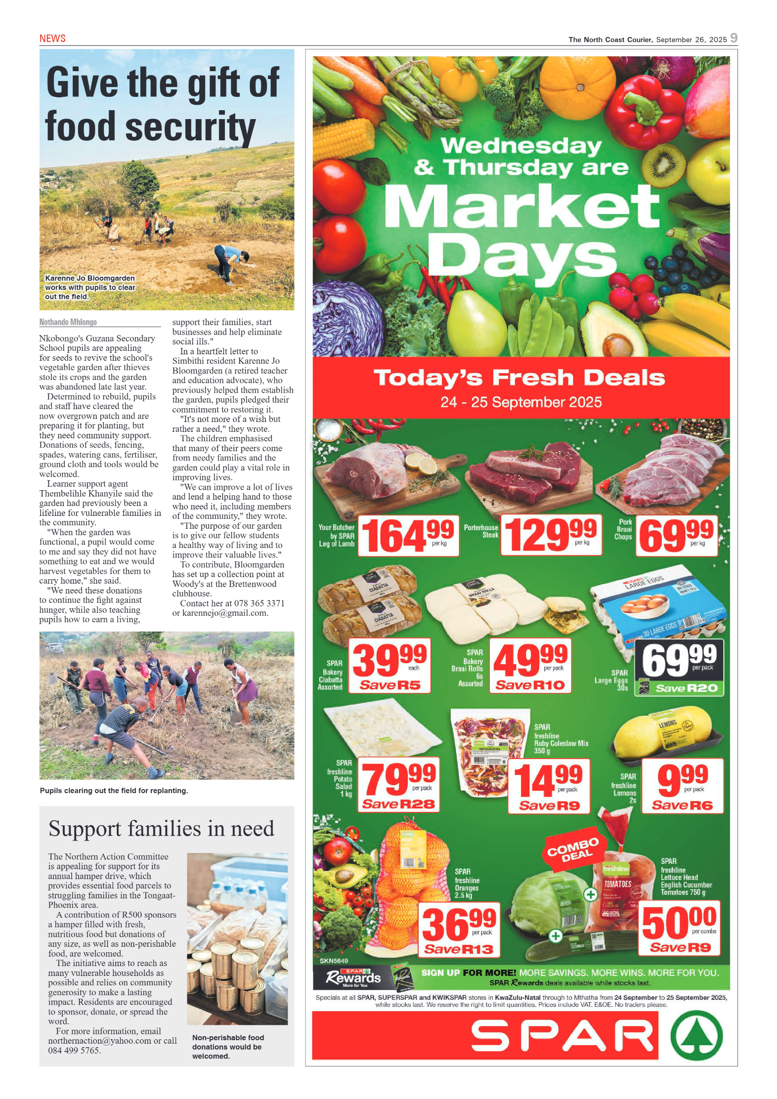 The North Coast Courier – 26 September 2025 page 9