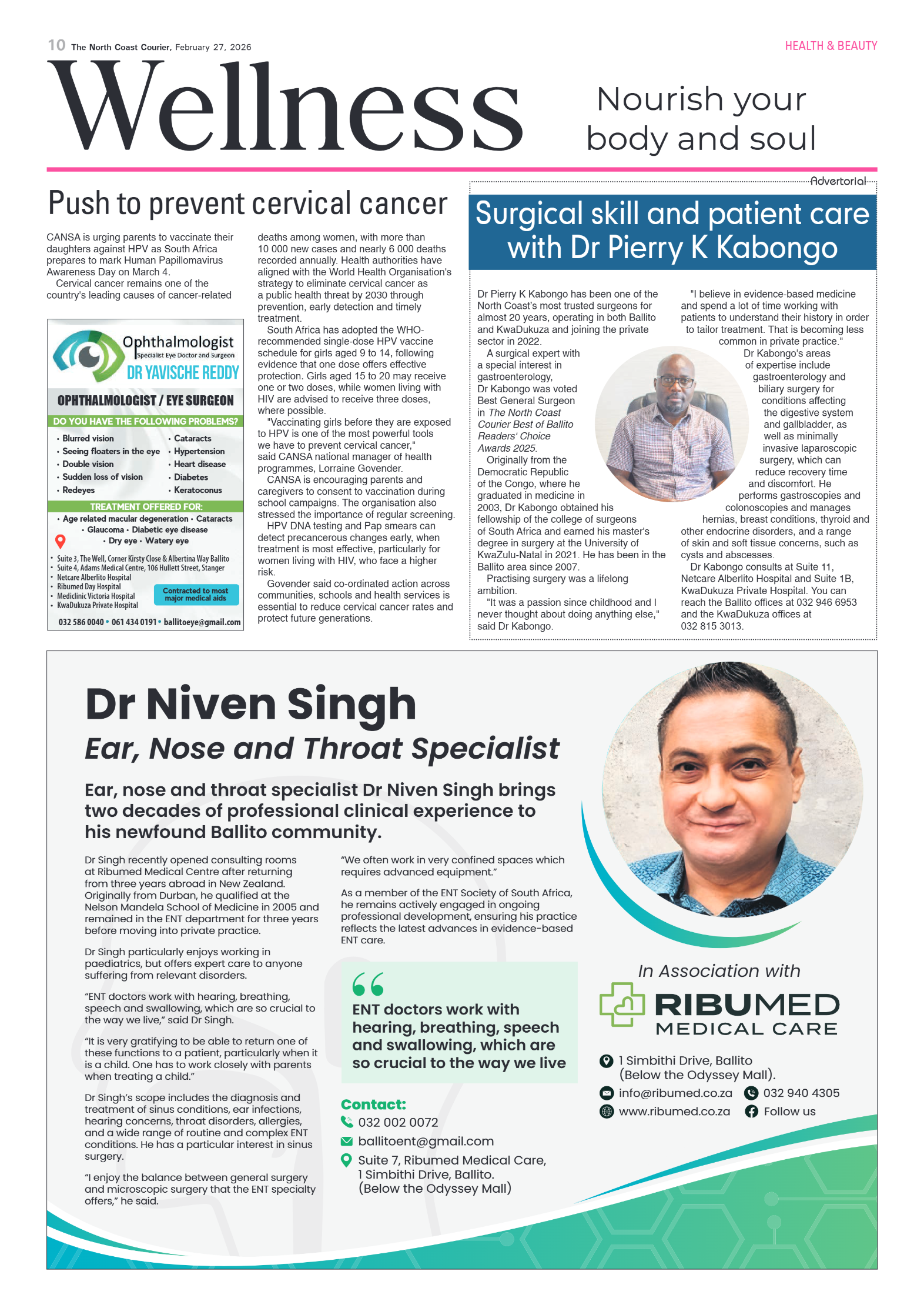 The North Coast Courier – 27 February 2026 page 10