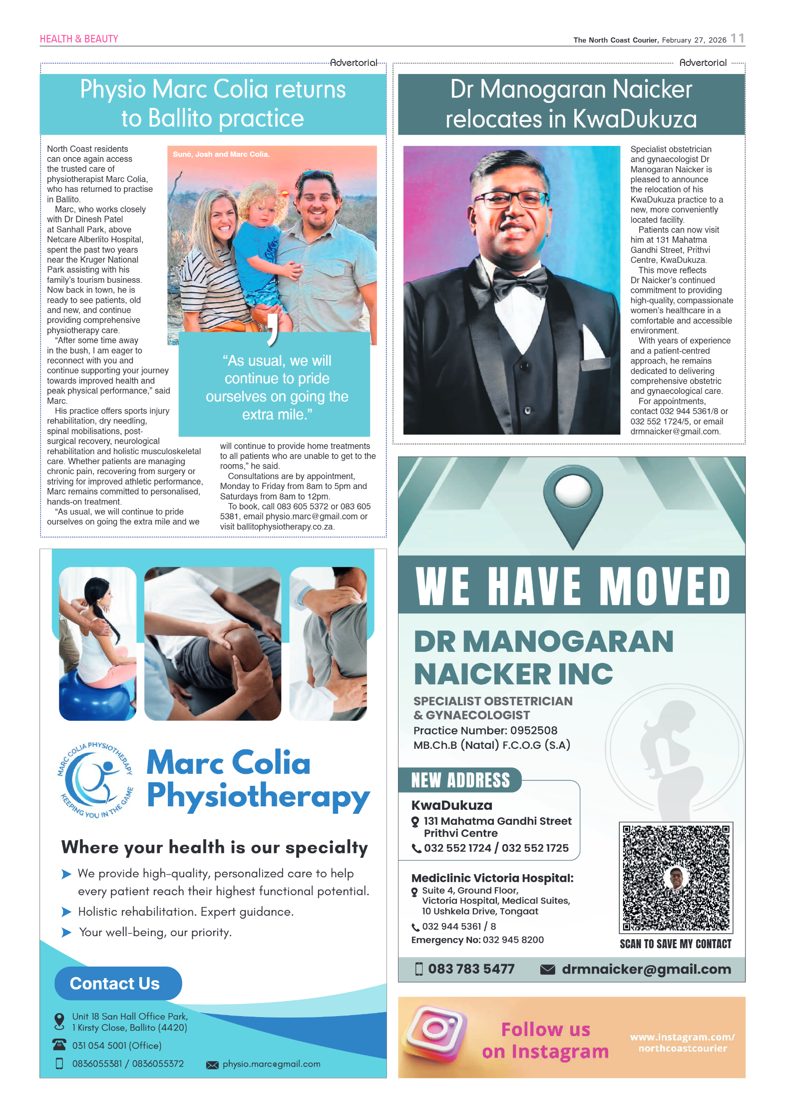 The North Coast Courier – 27 February 2026 page 11