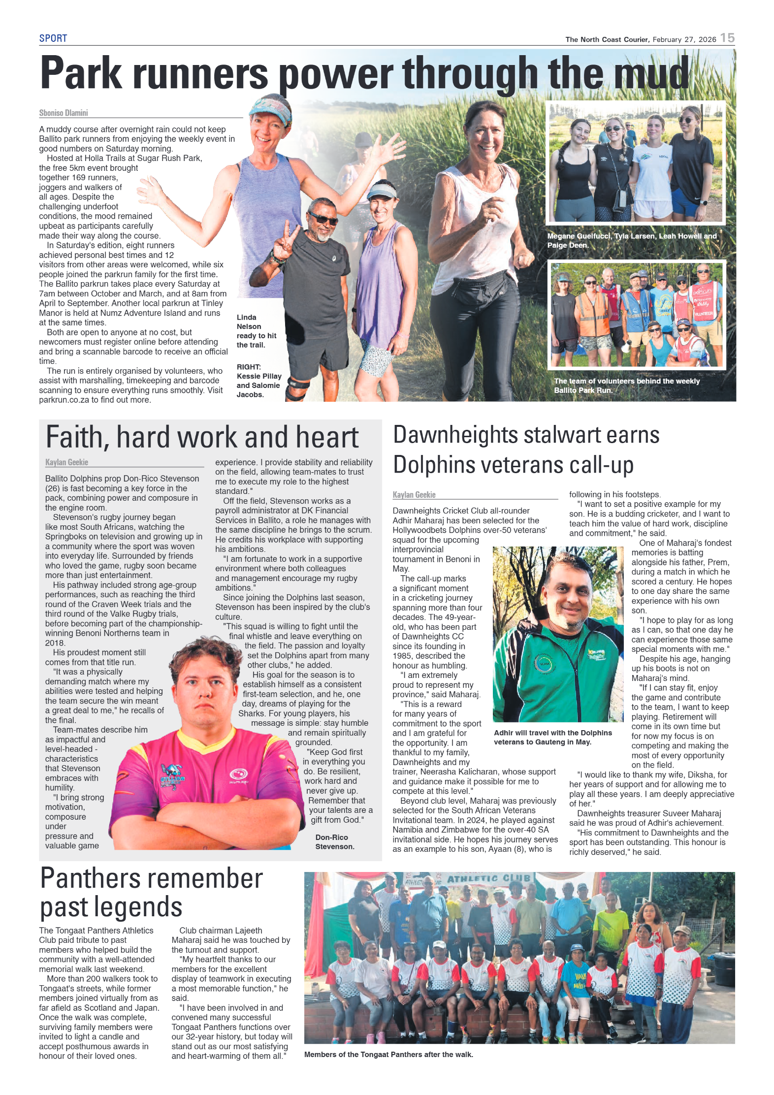 The North Coast Courier – 27 February 2026 page 15