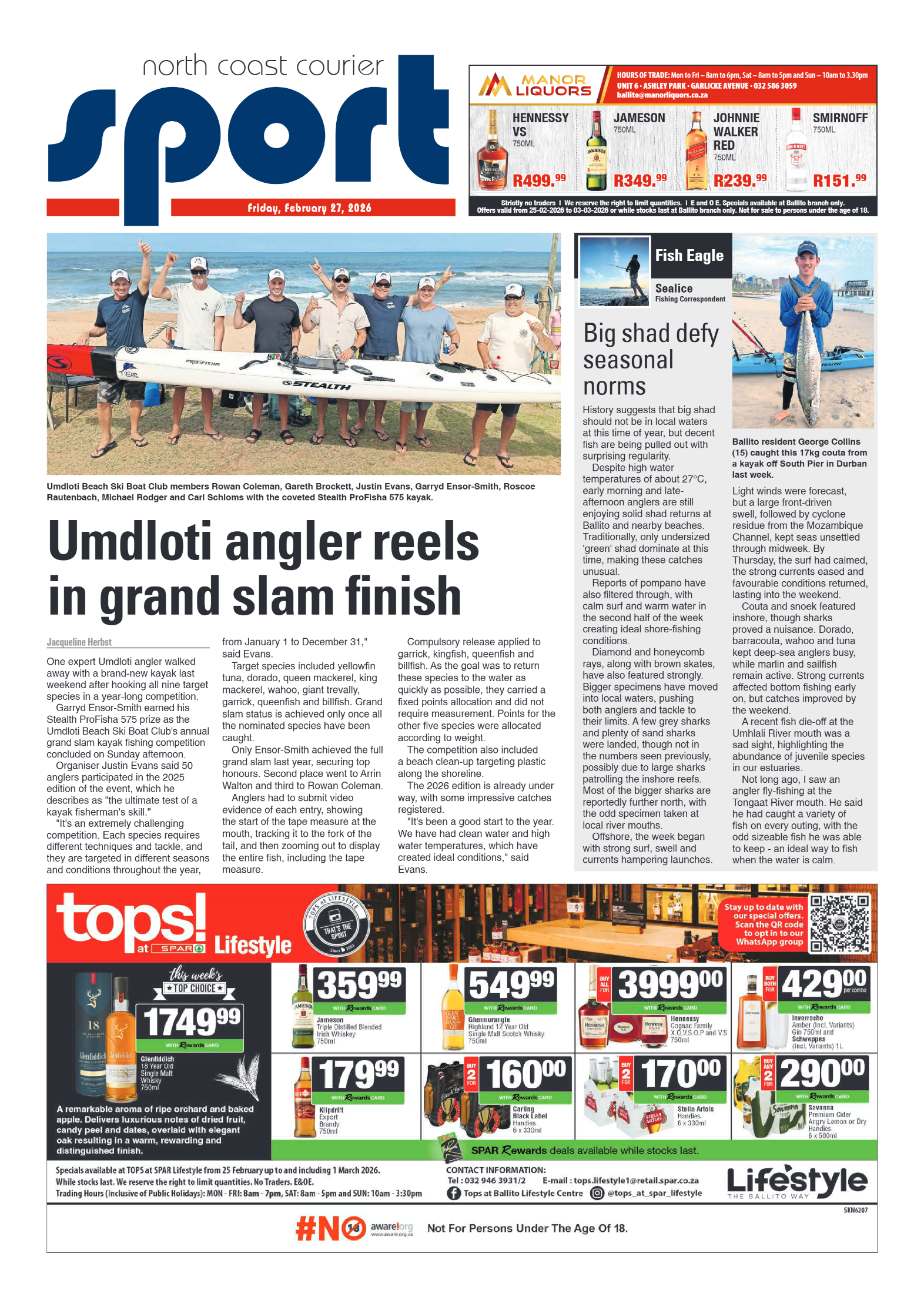 The North Coast Courier – 27 February 2026 page 16