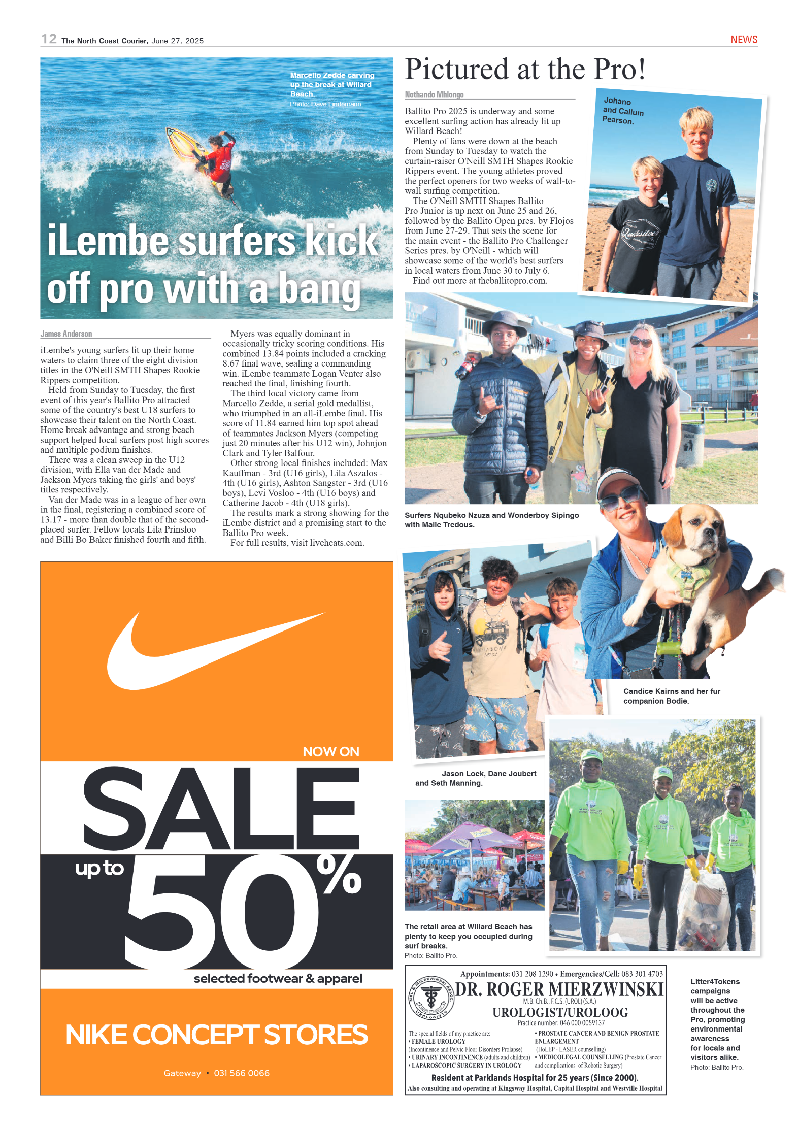 The North Coast Courier – 27 June 2025 page 12