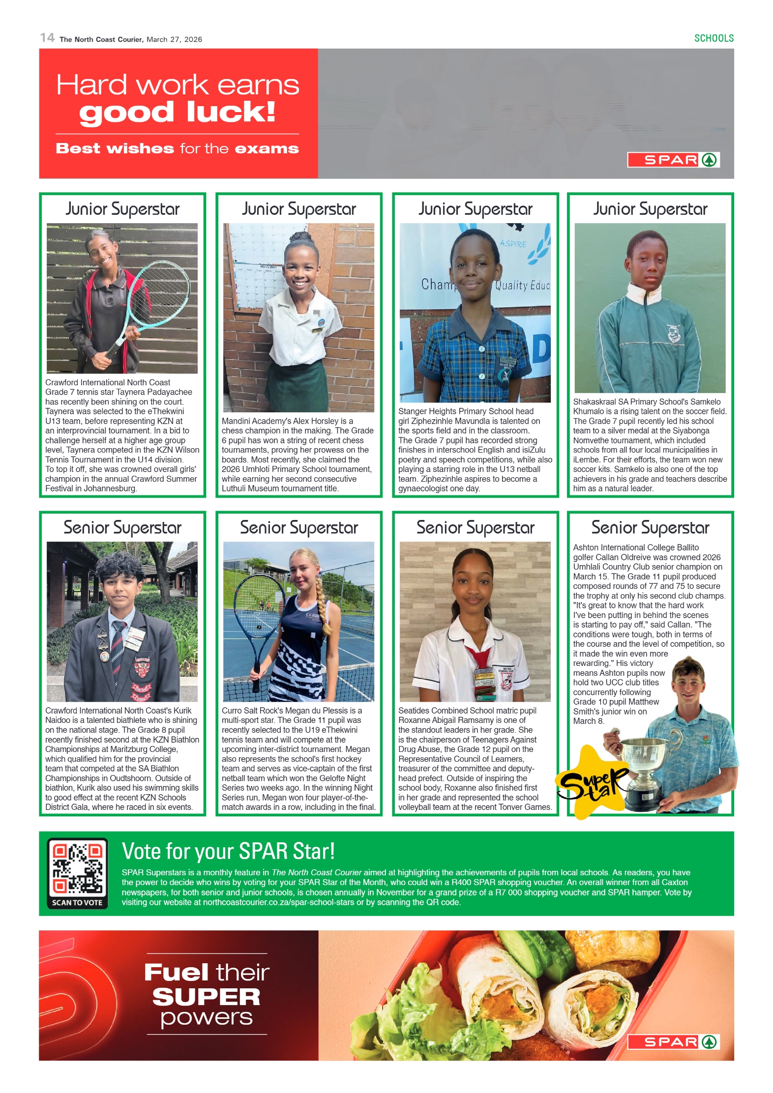 The North Coast Courier – 27 March 2026 page 14