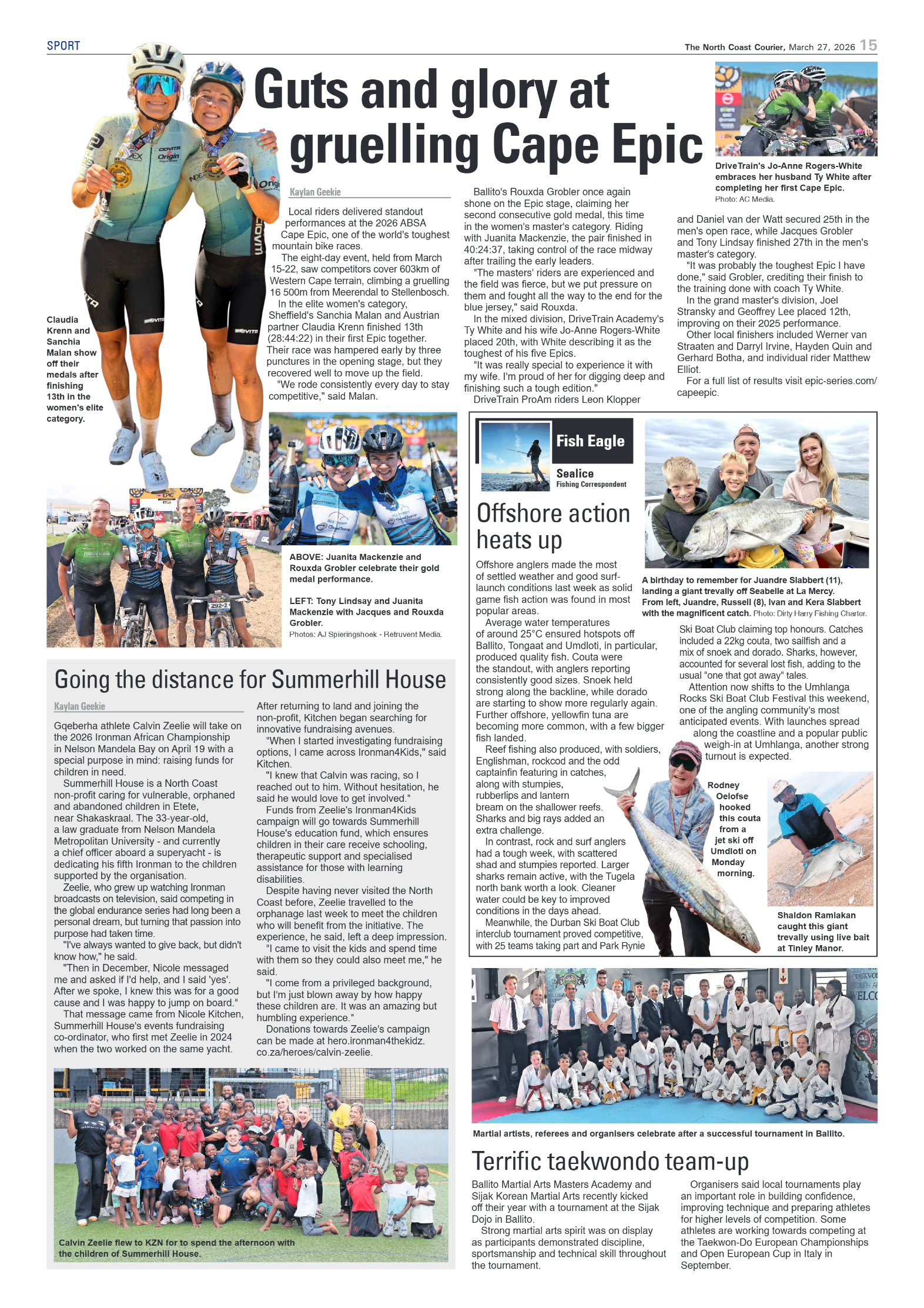 The North Coast Courier – 27 March 2026 page 15