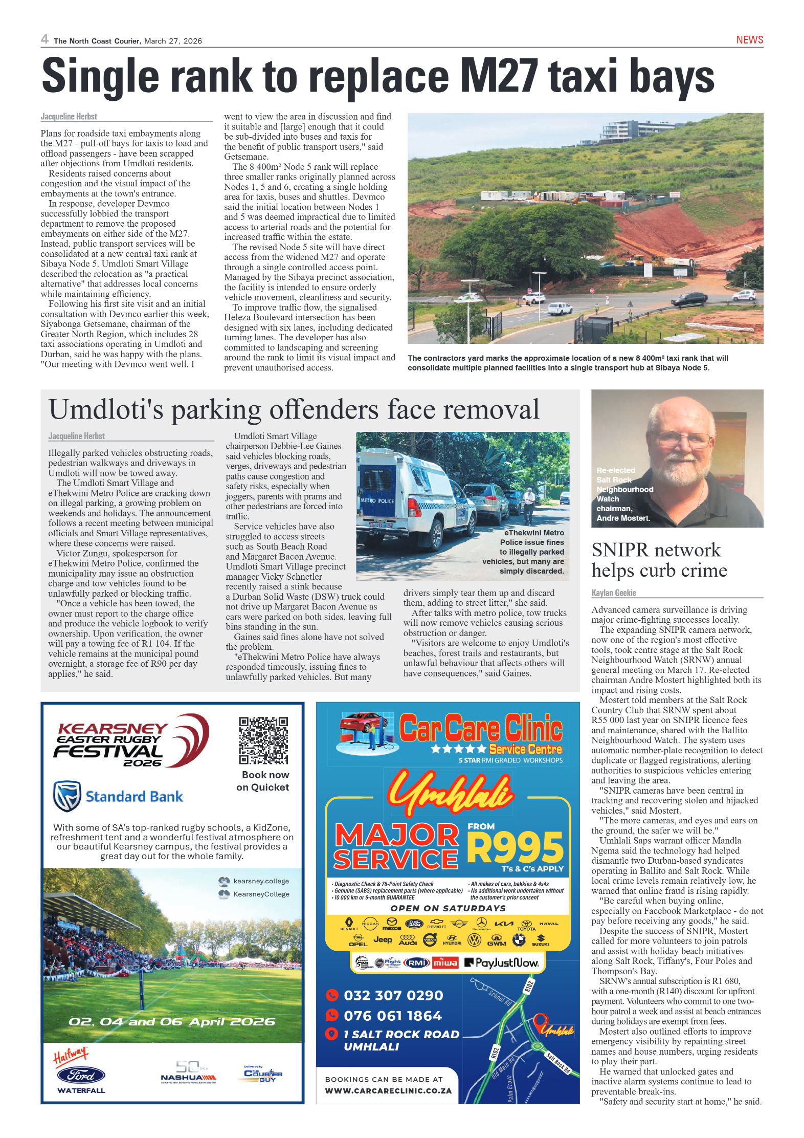 The North Coast Courier – 27 March 2026 page 4