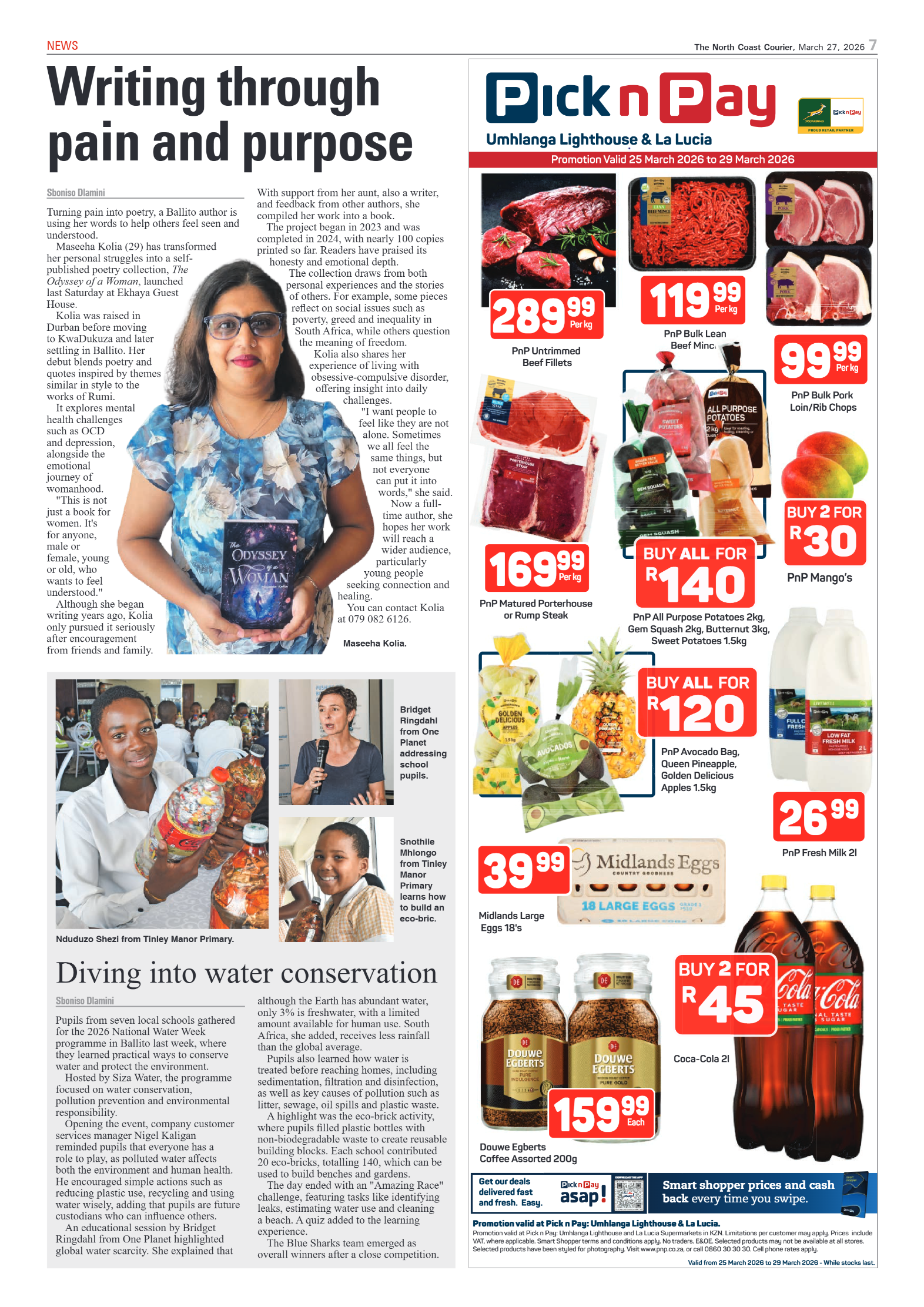 The North Coast Courier – 27 March 2026 page 7