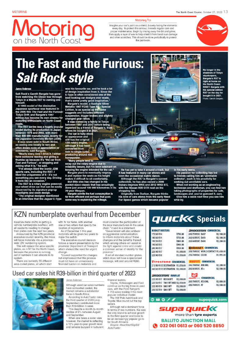 The North Coast Courier 27 October 2023 page 13