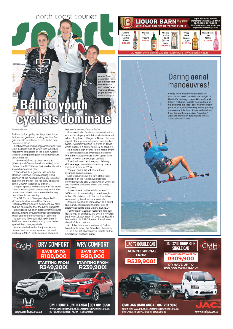 The North Coast Courier 27 October 2023 page 20