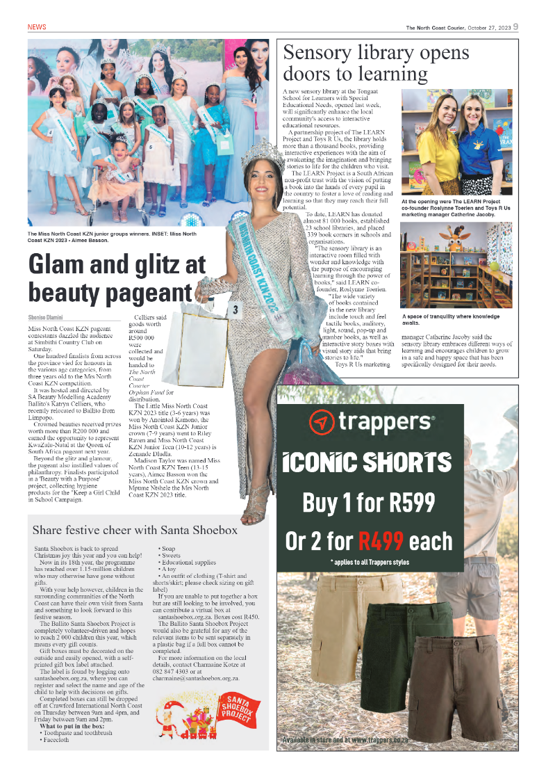 The North Coast Courier 27 October 2023 page 9