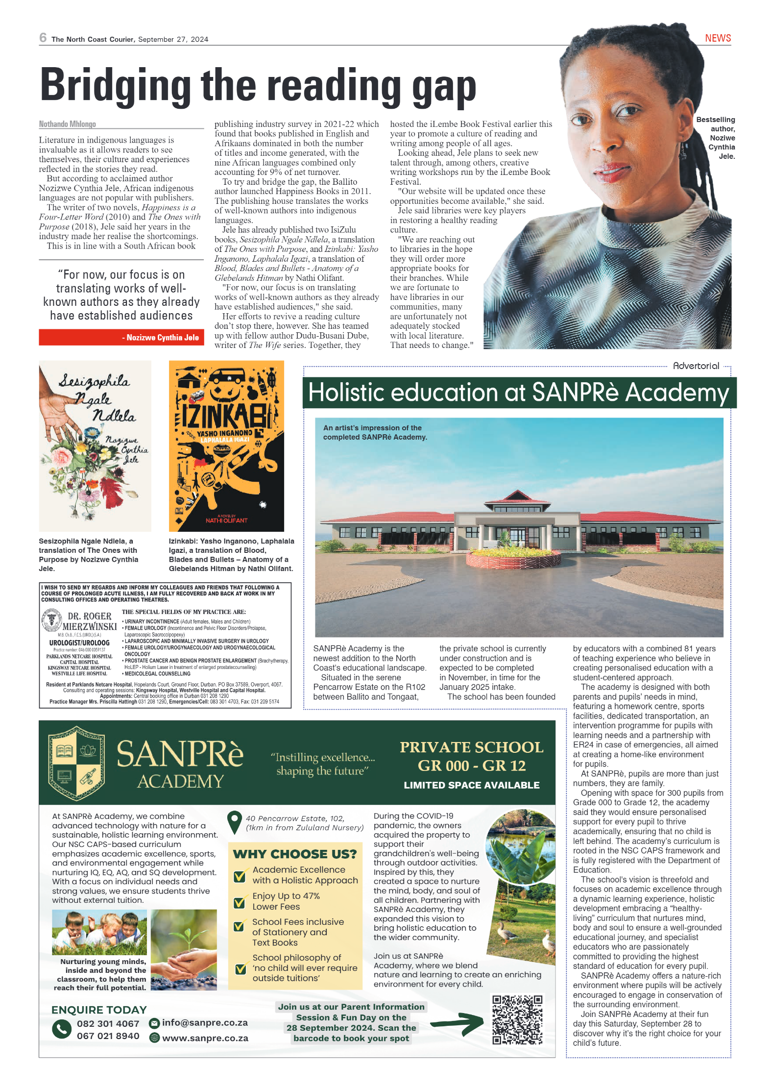 The North Coast Courier – 27 September 2024 page 6