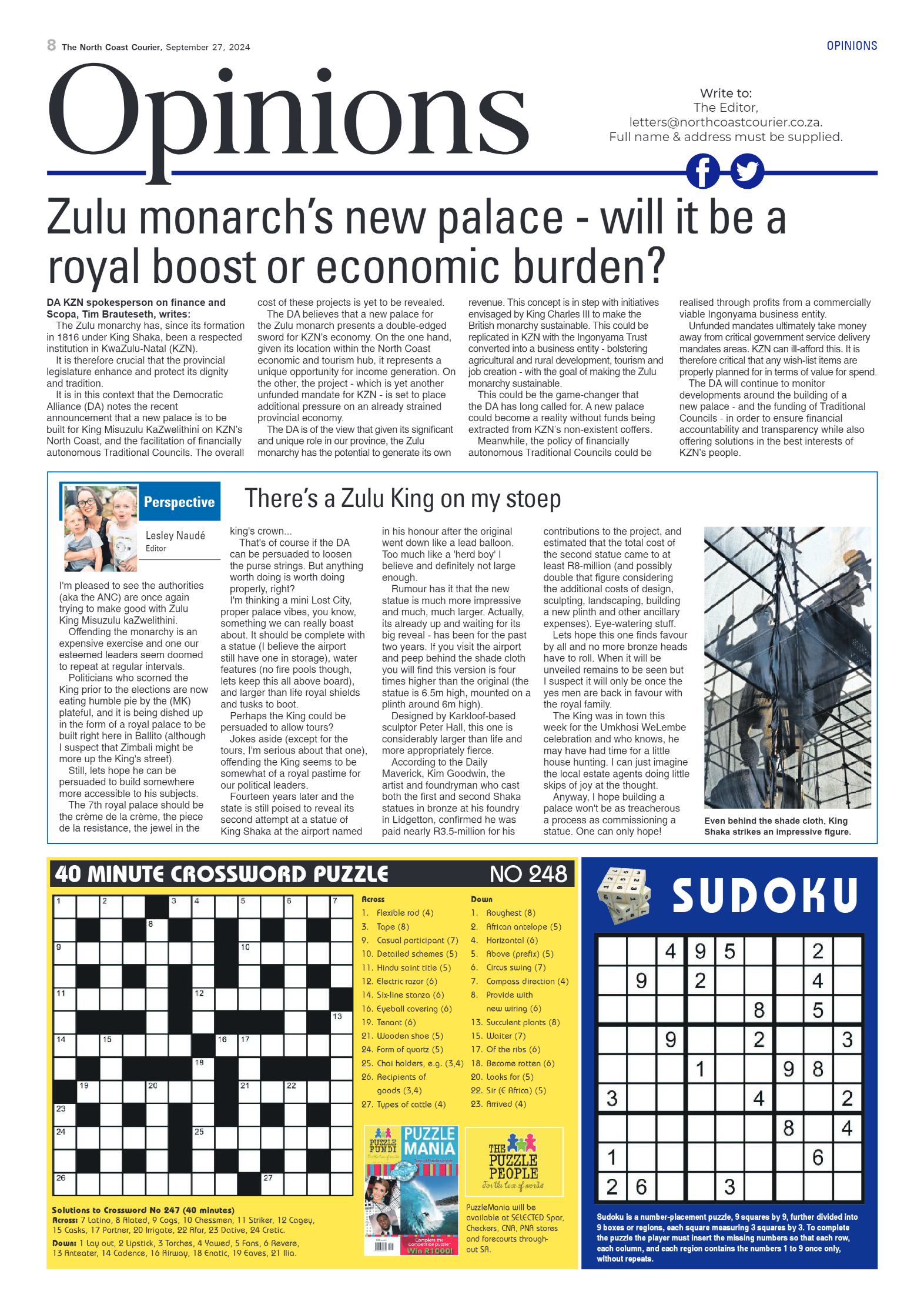 The North Coast Courier – 27 September 2024 page 8