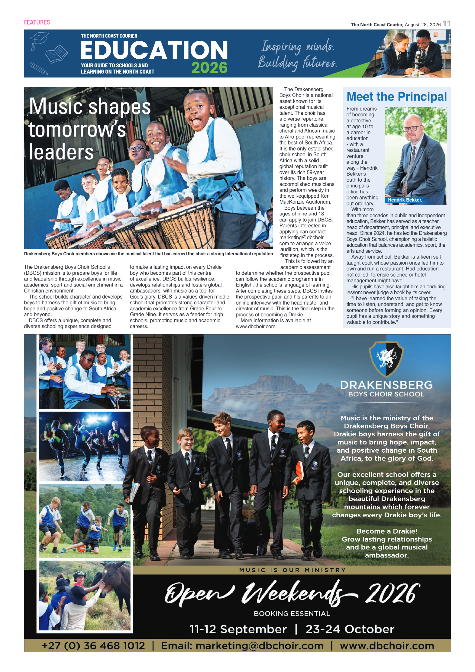 The North Coast Courier – 28 August 2026 page 11