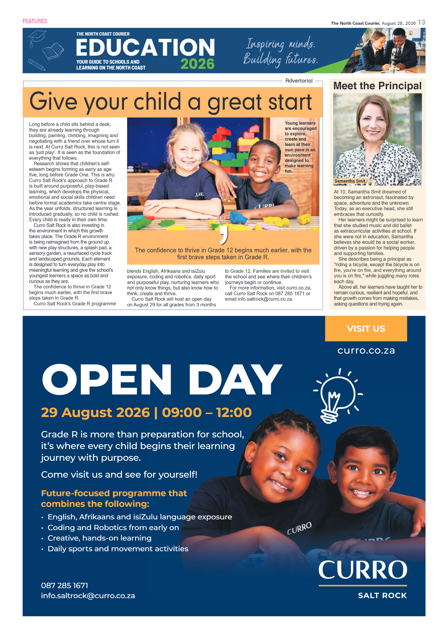 The North Coast Courier – 28 August 2026 page 13