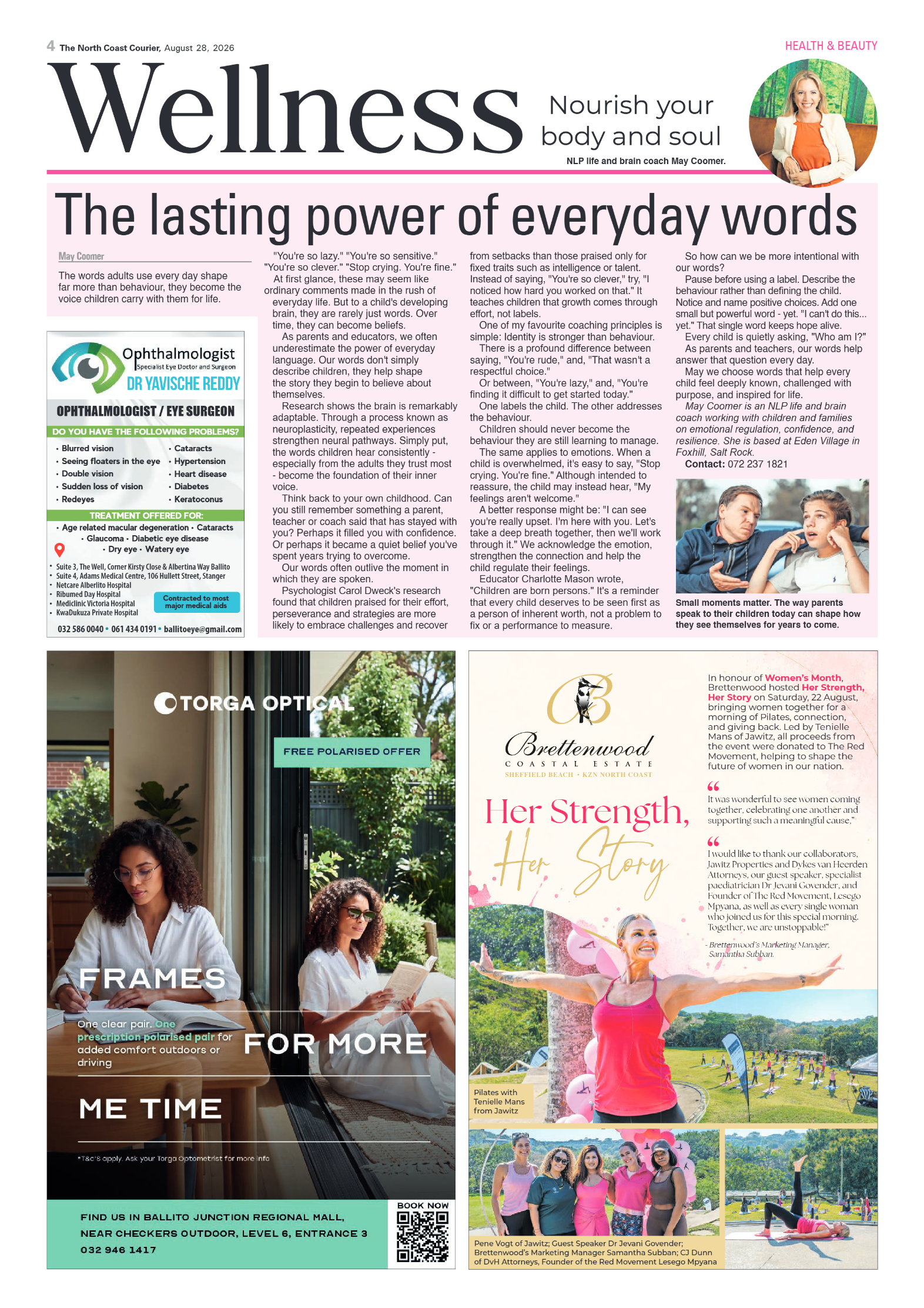 The North Coast Courier – 28 August 2026 page 4