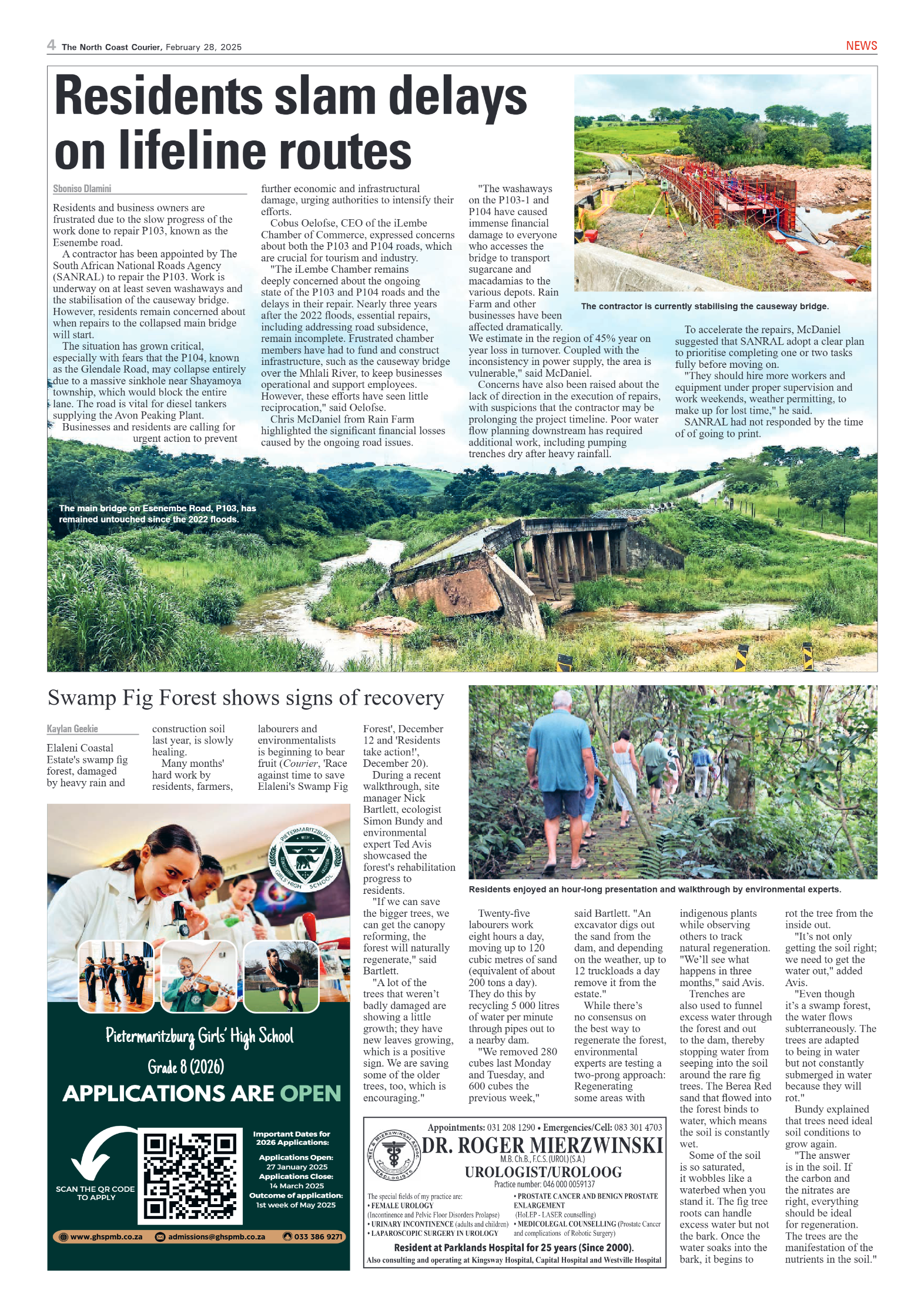 The North Coast Courier – 28 February 2025 page 4