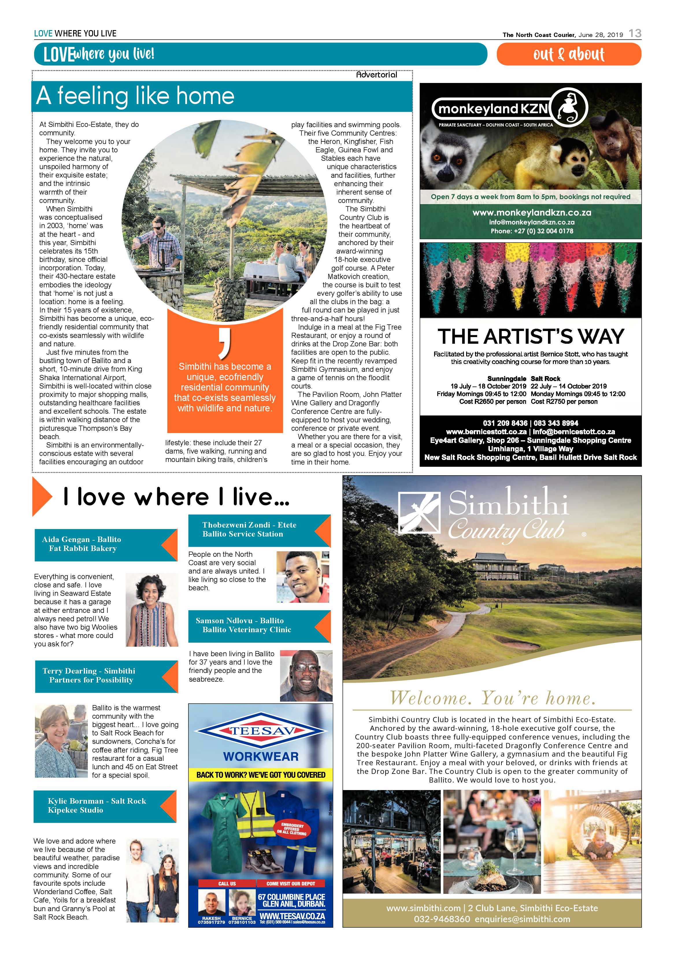 The North Coast Courier 28 June 2019 page 13