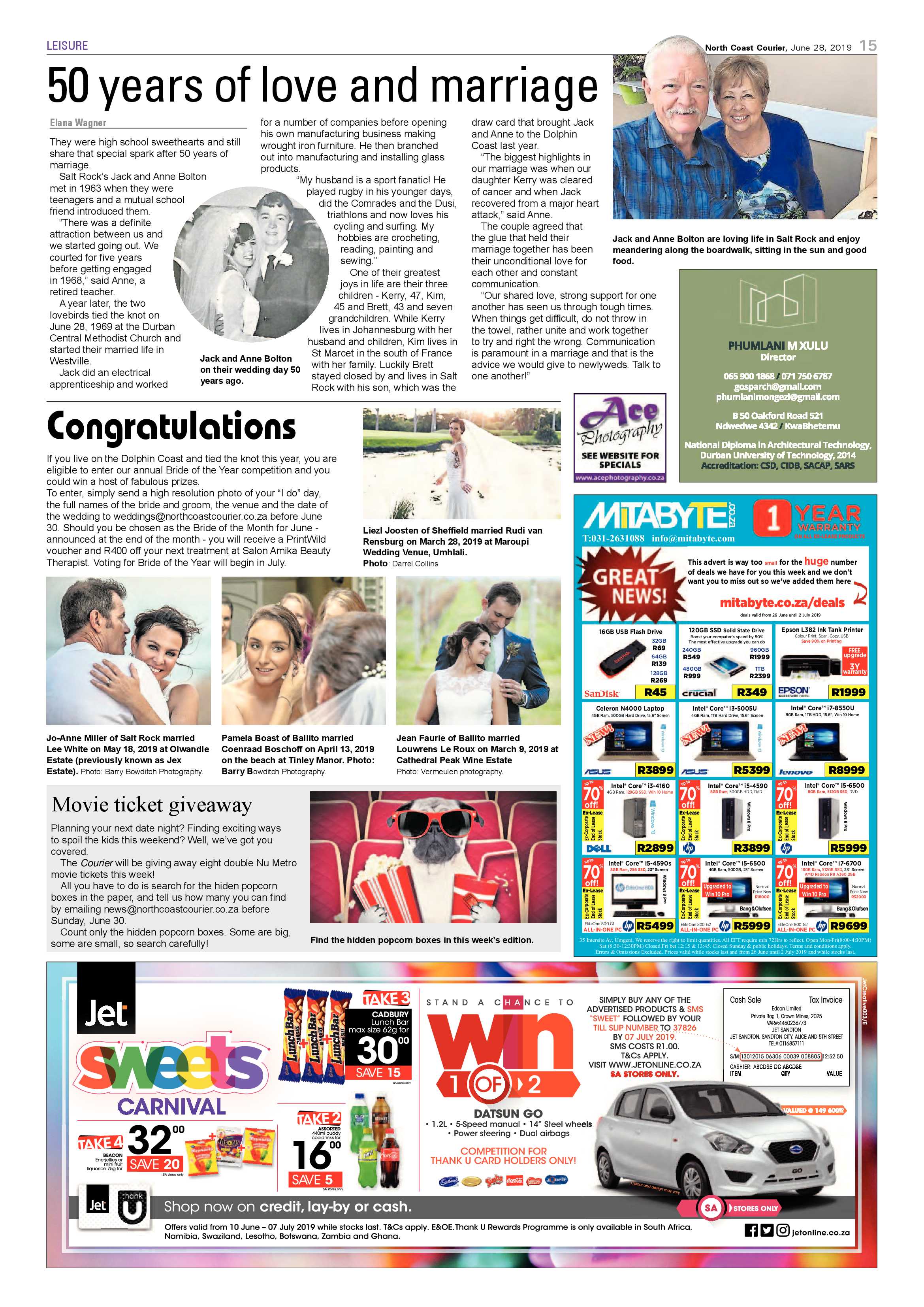 The North Coast Courier 28 June 2019 page 15